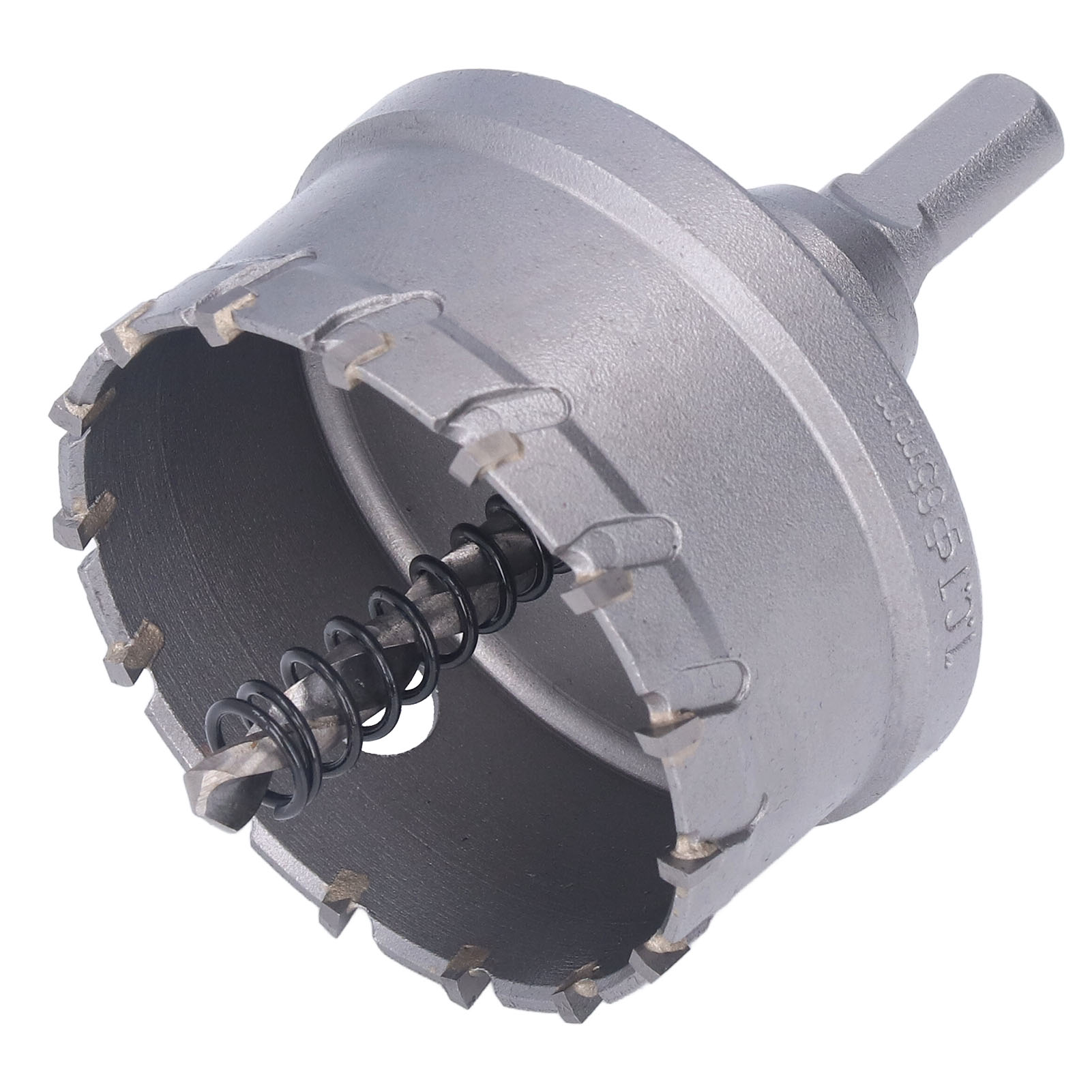 C45 Hartmetall-lochsäge, Lochschneidset Für Stahl, Metall, Aluminium Und Holz, 65 Mm, Mit Zentrierbohrer