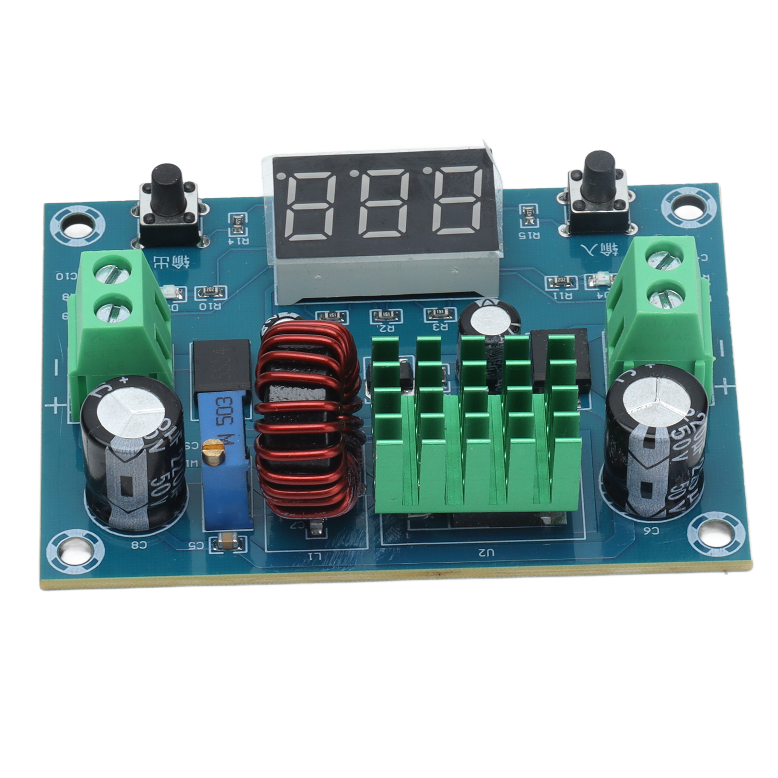 Einstellbares Digitales Abwärtsspannungsreglermodul 8-38 V Dc Auf 1,3-36 V Dc 5 A Xh-m291