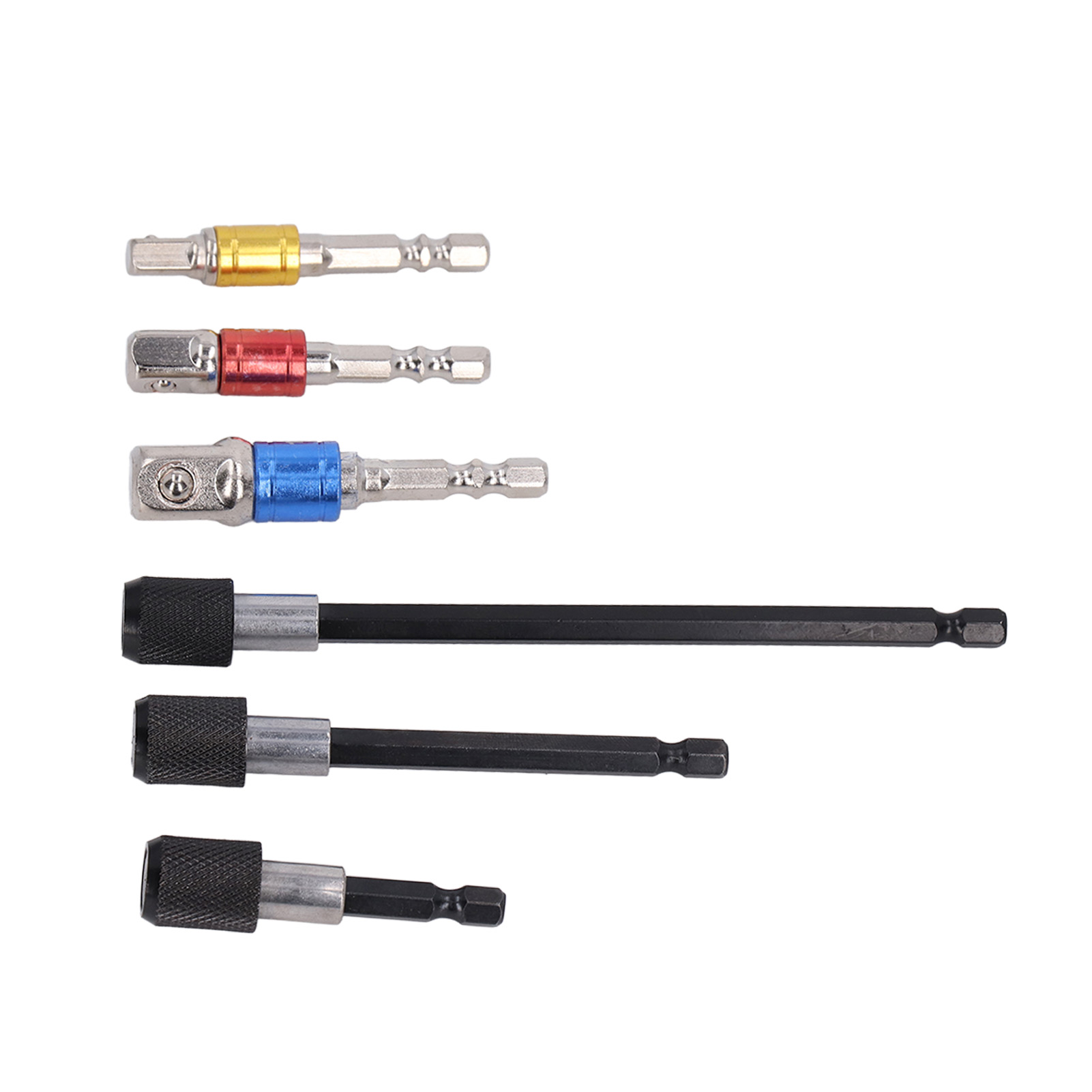 Steckschraubendreher-bithalter-set Mit 1/4"-sechskant-bitadapter Und Magnetischer Verlängerung