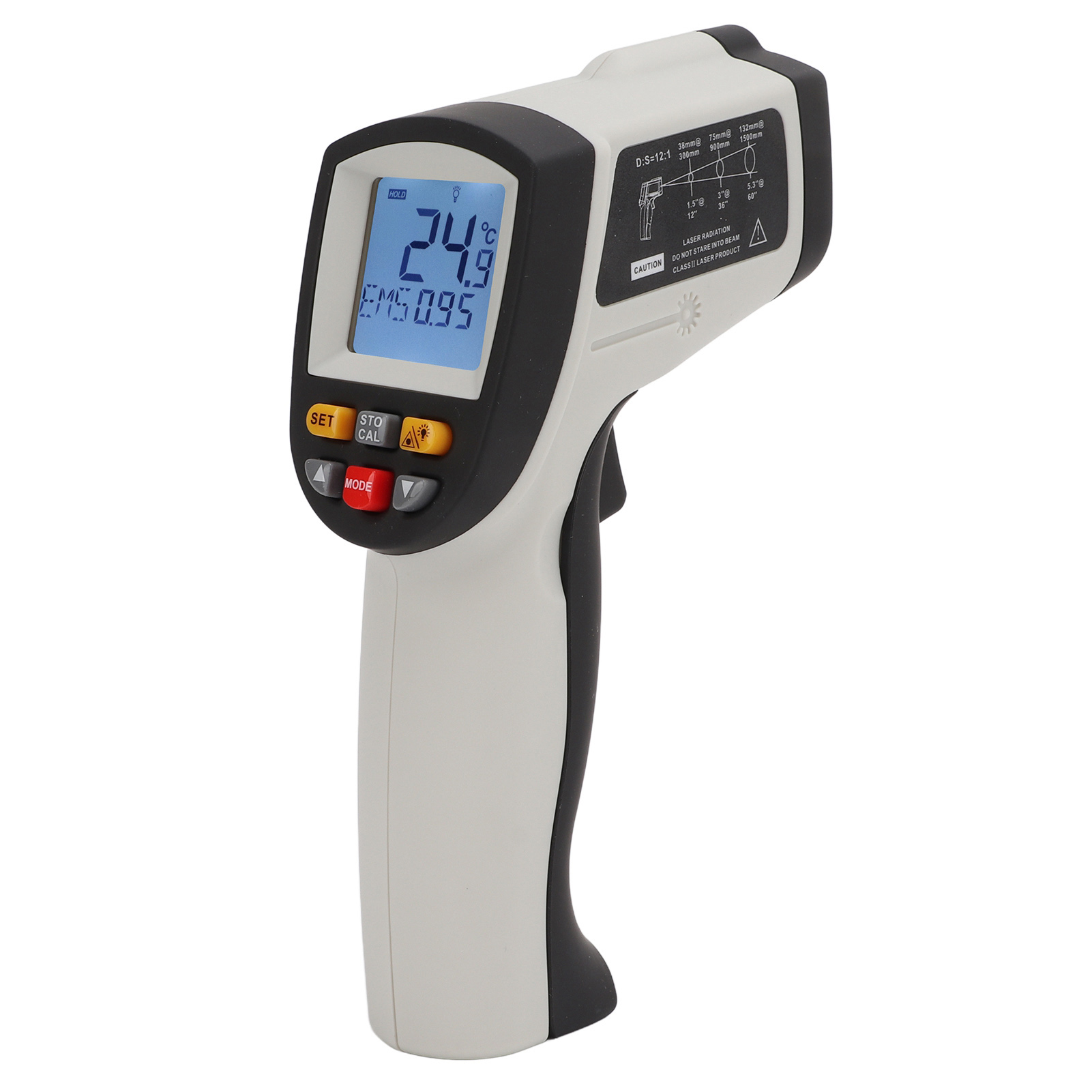 Hochpräzises, Berührungsloses Infrarot-thermometer 700g, Temperaturmessgerät Für Die Industrie
