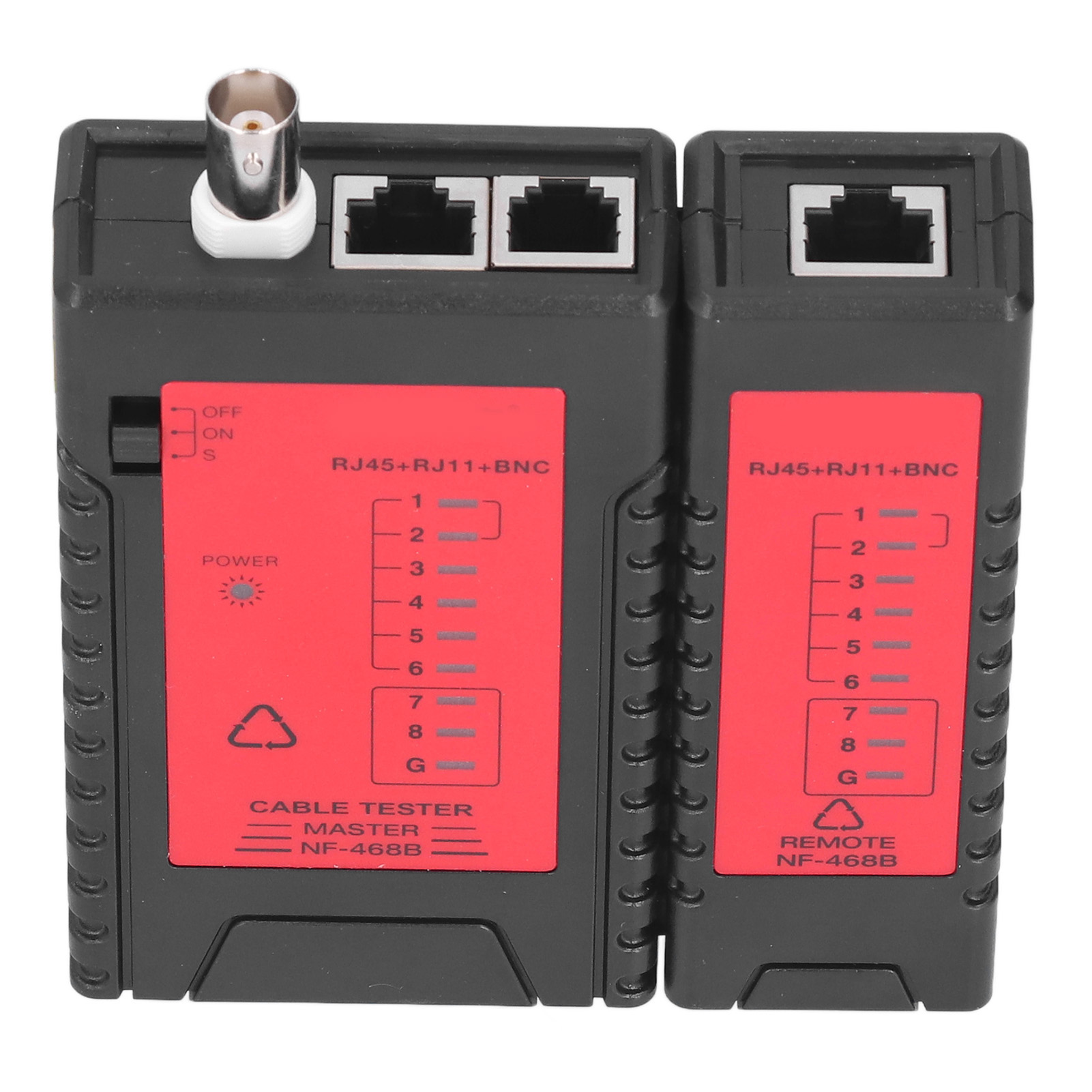 Nf-468b Multifunktionaler Leitungsdetektor Hochpräziser Netzwerkkabeltester Zur Erkennung Von Telefon- Und Videoleitungen