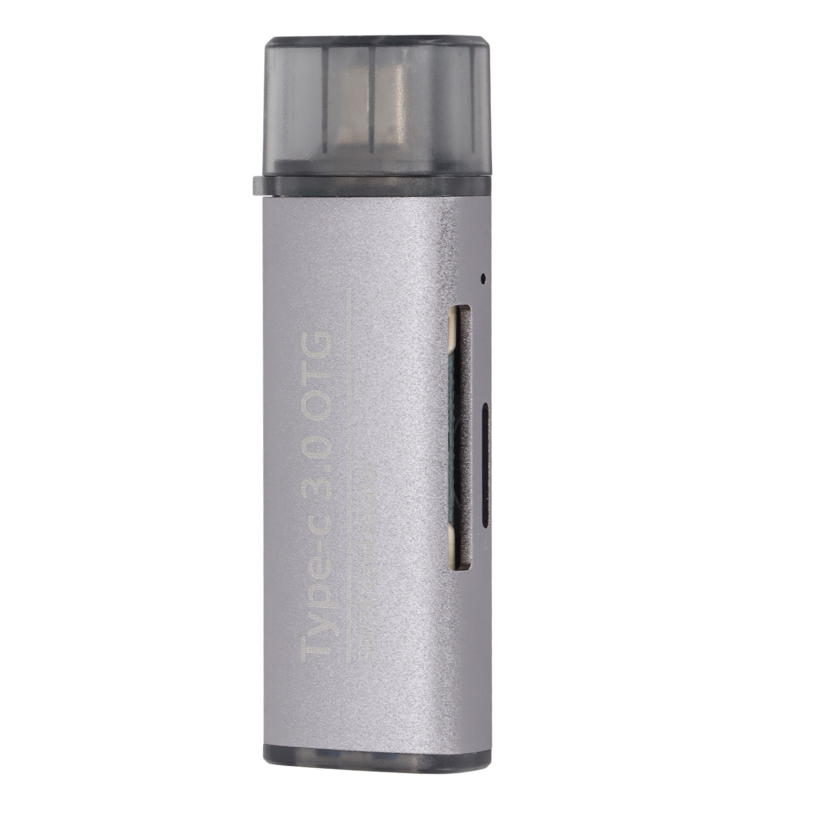 Multifunktionaler Usb-c-kartenleser Mit Schlüsselanhänger Für Handy, Tablet Und Computer (schwarz)