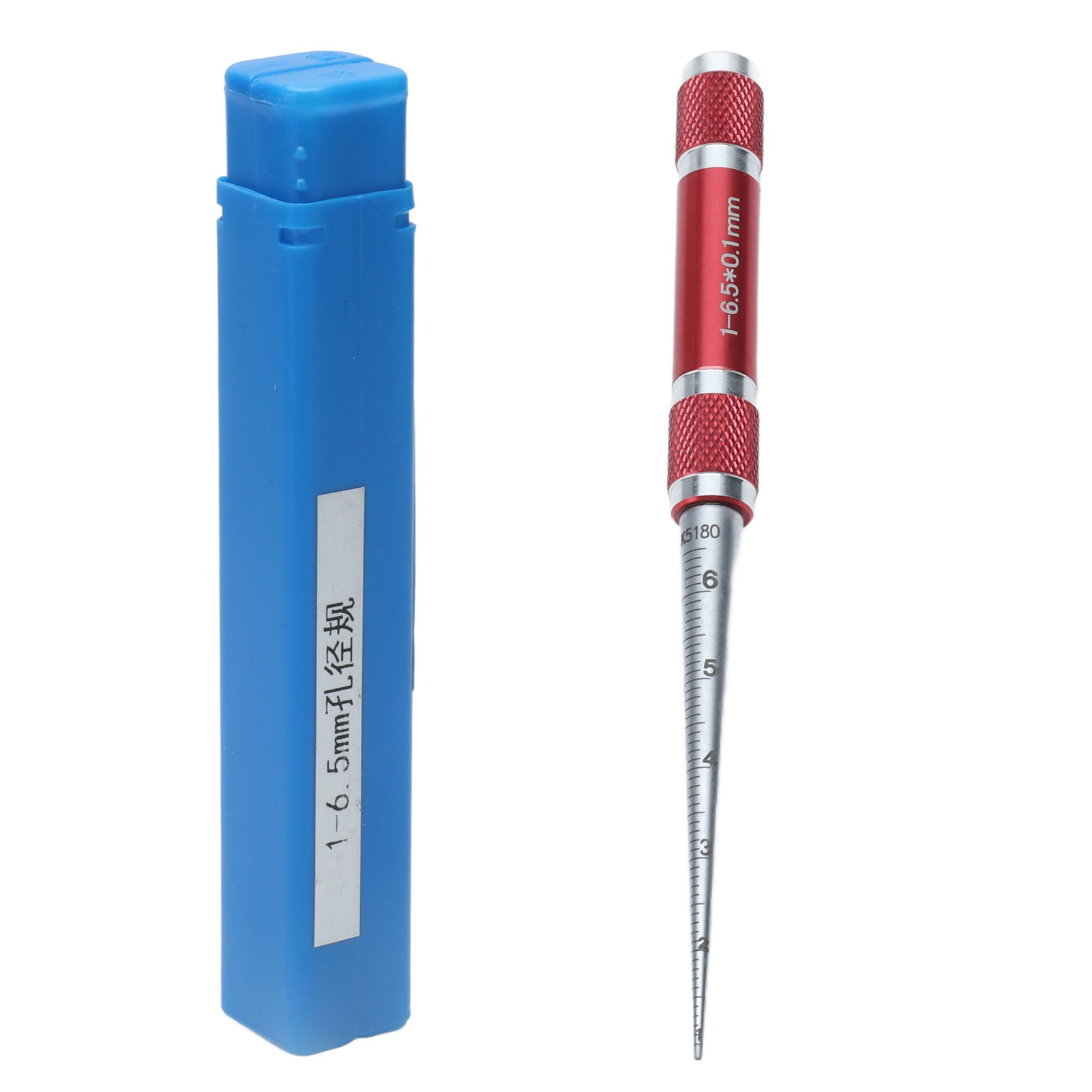 Lochlehre, Konisches Lineal Für Löcher, Edelstahl-messwerkzeug Für Lochinnendurchmesser 1-6,5 Mm