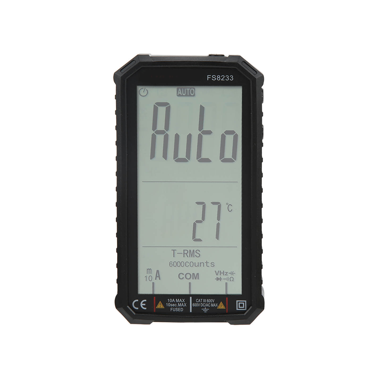Fs8233 Ultraschlankes Digitalmultimeter, Volldisplay, Hochpräzises Intelligentes Auto-voltmeter