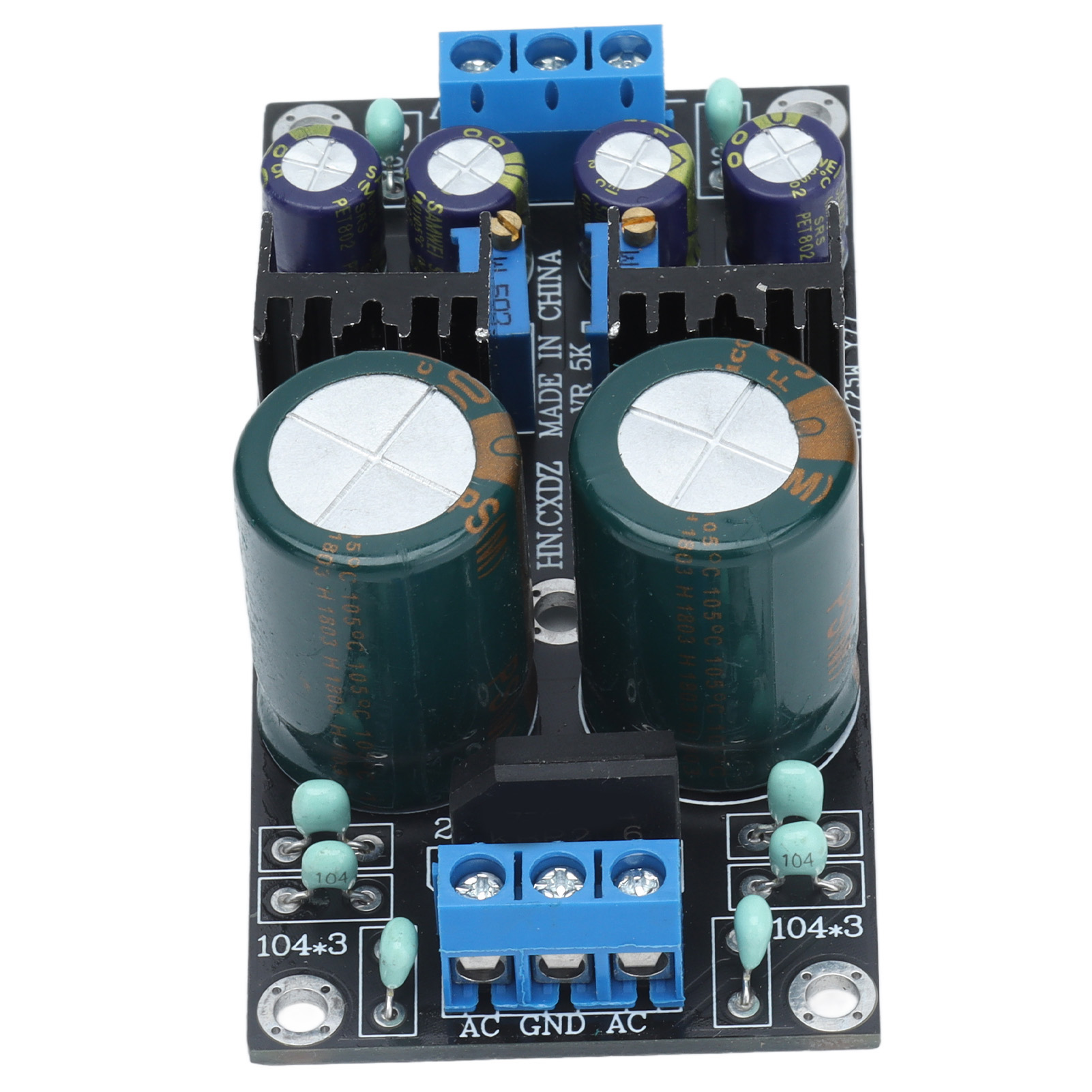 Netzteilplatine, Einstellbares Spannungsreglermodul, Ac 10–24 V Auf Dc 1,25–30 V, Lm317 Lm337