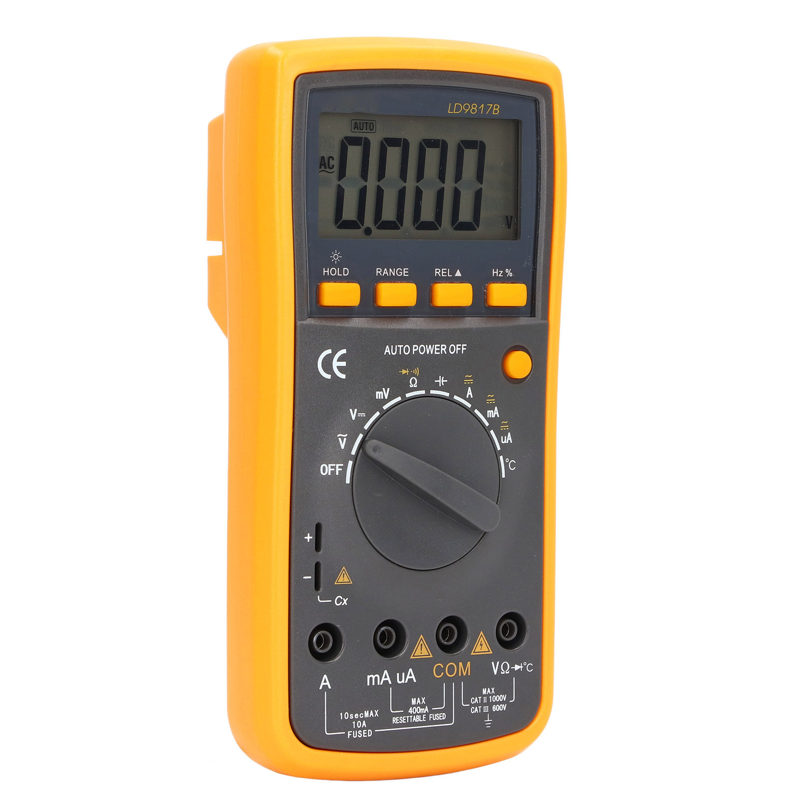 Ld9817b Hochpräzises Multifunktionales Digitalmultimeter, Spannungs-, Strom- Und Temperaturmessgerät