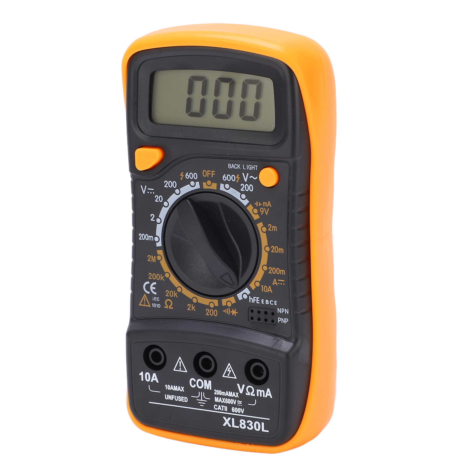 Xl830l Multimeter, Hochpräzises Digitales Testgerät, Robustes Multifunktions-voltmeter Für Industrielle Anwendungen