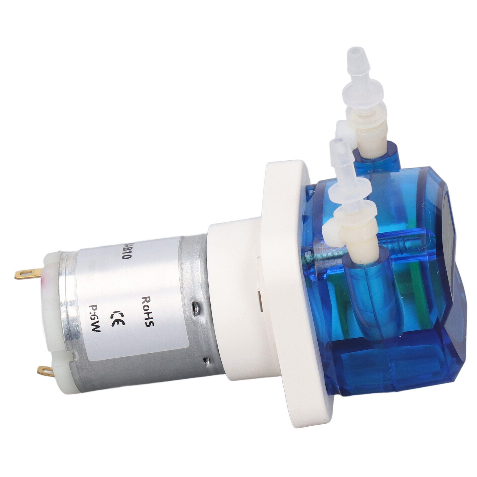 Mini-peristaltikpumpe 180 Ml/min 6 W, Selbstansaugend, Zum Dosieren Von Flüssigkeiten Im Labor (12 V).