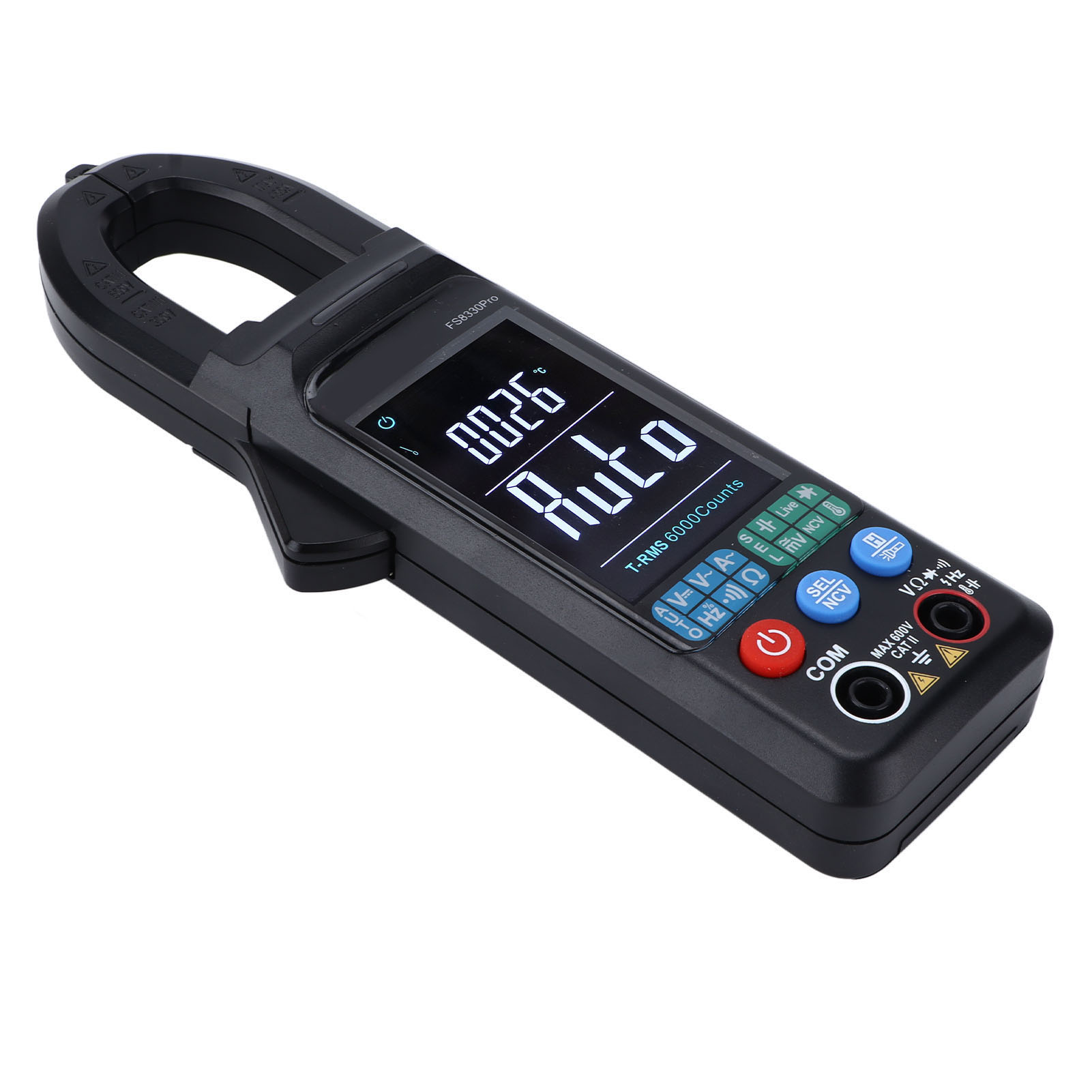 Fs8330pro Digitalmultimeter Mit Lcd-bildschirm, Hochpräzises Tragbares Zangenamperemeter Für Die Industrie.