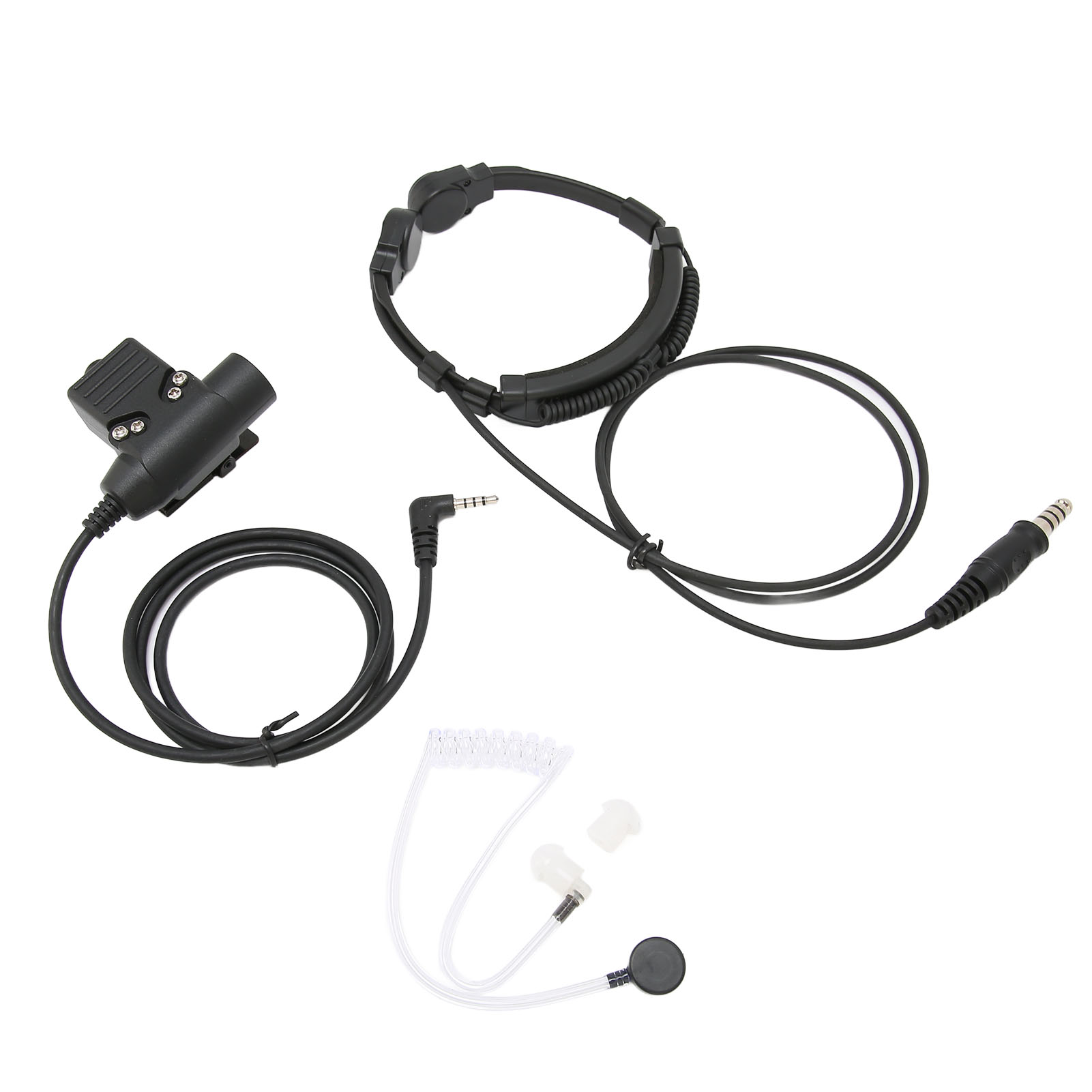 U94 Ptt-headset-systemadapter Mit Kehlkopfmikrofon Und Ohrhörer Für Xiaomi 1s/2s Walkie-talkies