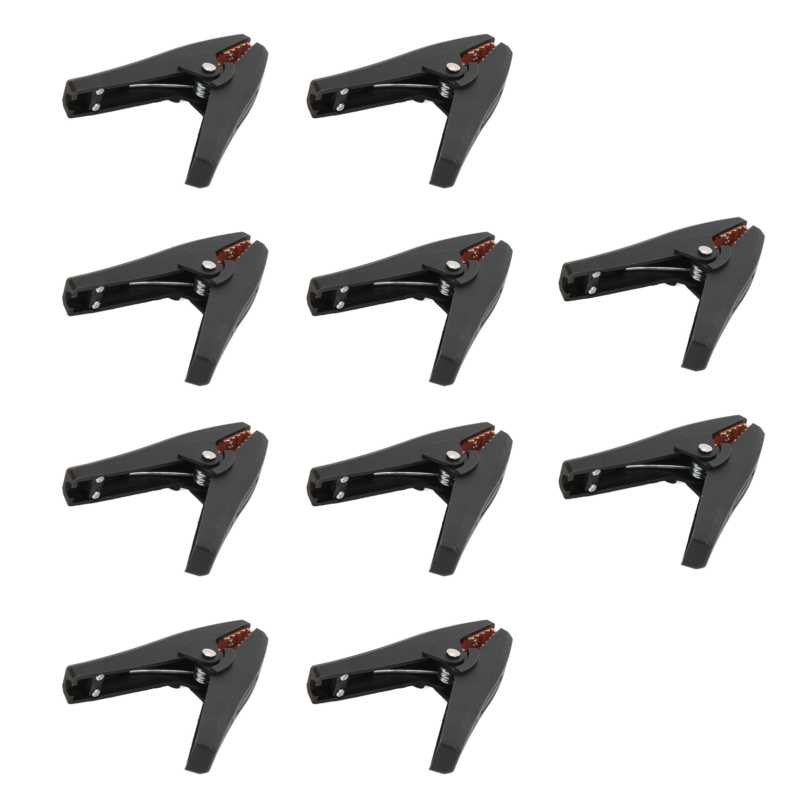 J.60058 Isolierte Elektrische Prüfklemmen Für Batterieladegeräte, Für Auto, Boot Und Elektronische Geräte 1000 V/30 A, Schwarz