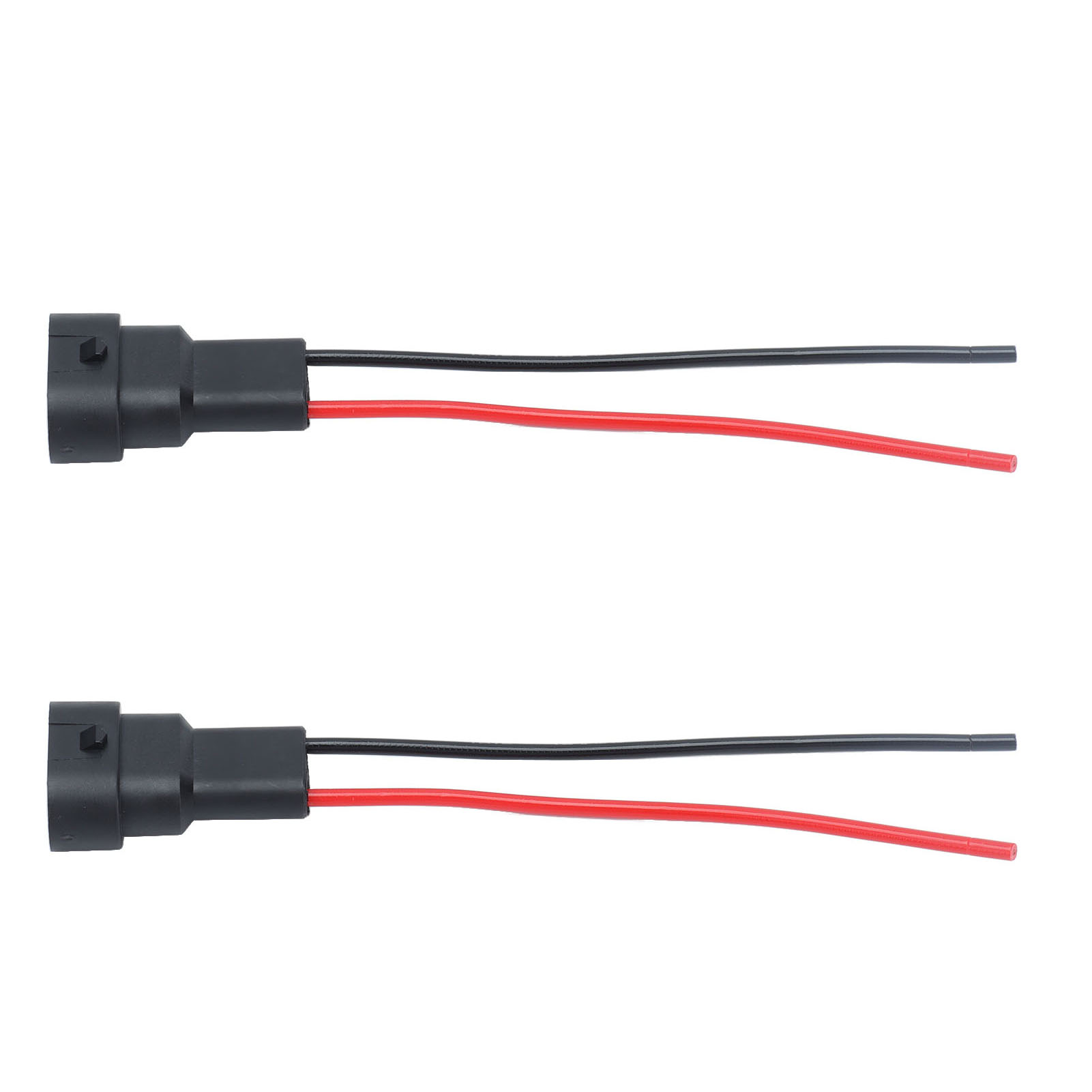 Set Mit 2 Steckeradapterkabeln Für Glühbirnen, 12v Kupferkabelbaum Für Led-nebelscheinwerfer
