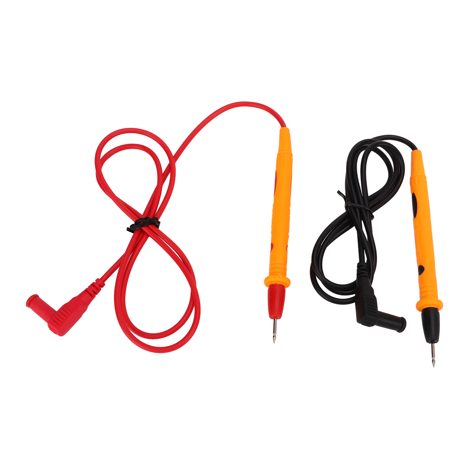 Packung Mit 5 J.30024 Universal-messleitungen, 2 Mm Vernickelte Messingsonde Für Kfz-multimeter