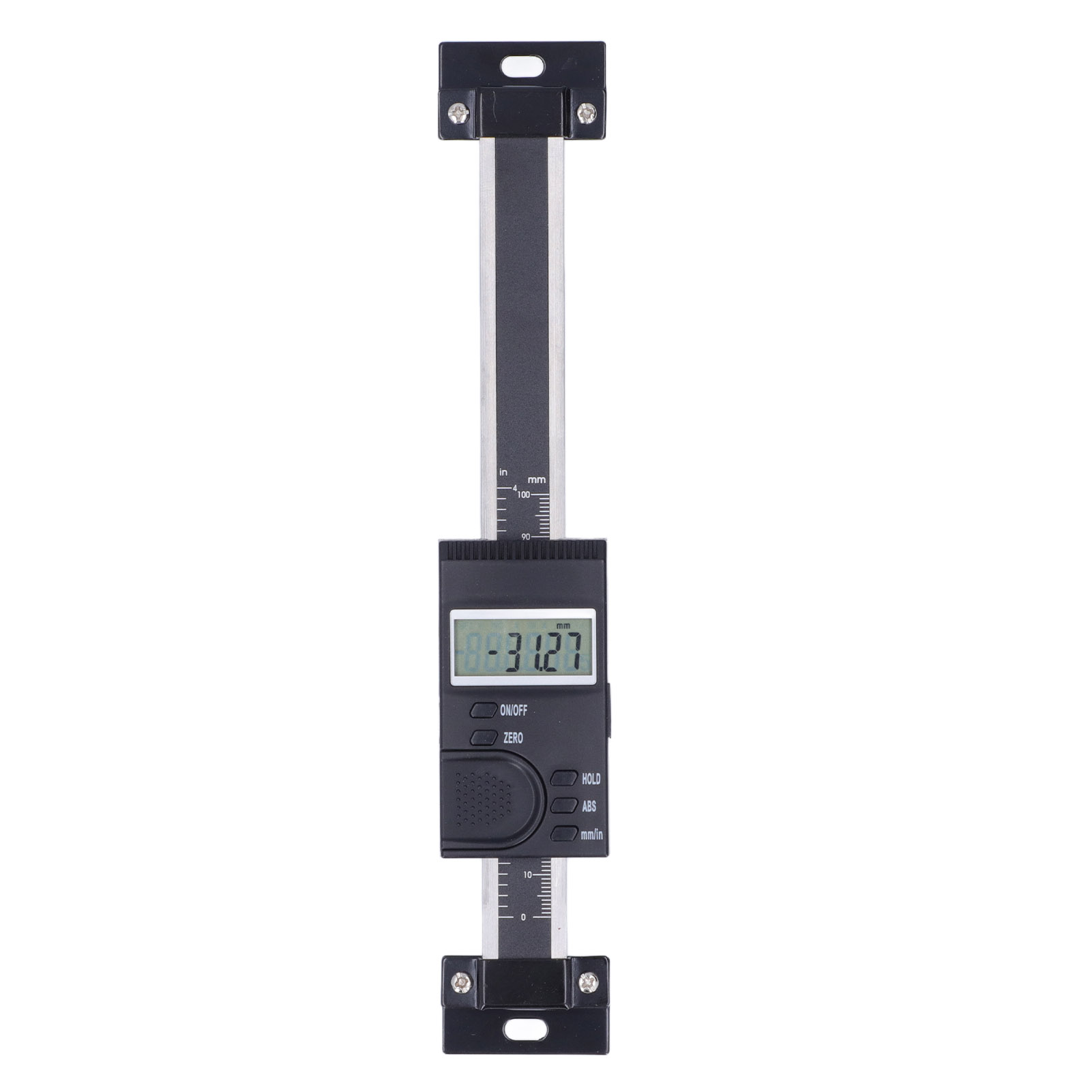 Ip45 Wasserdichter Vertikaler Messschieber Mit Digitaler Längenskala Und Lcd-bildschirm Für Fräsmaschinen 0-100 Mm / 0,0-3,9 Zoll