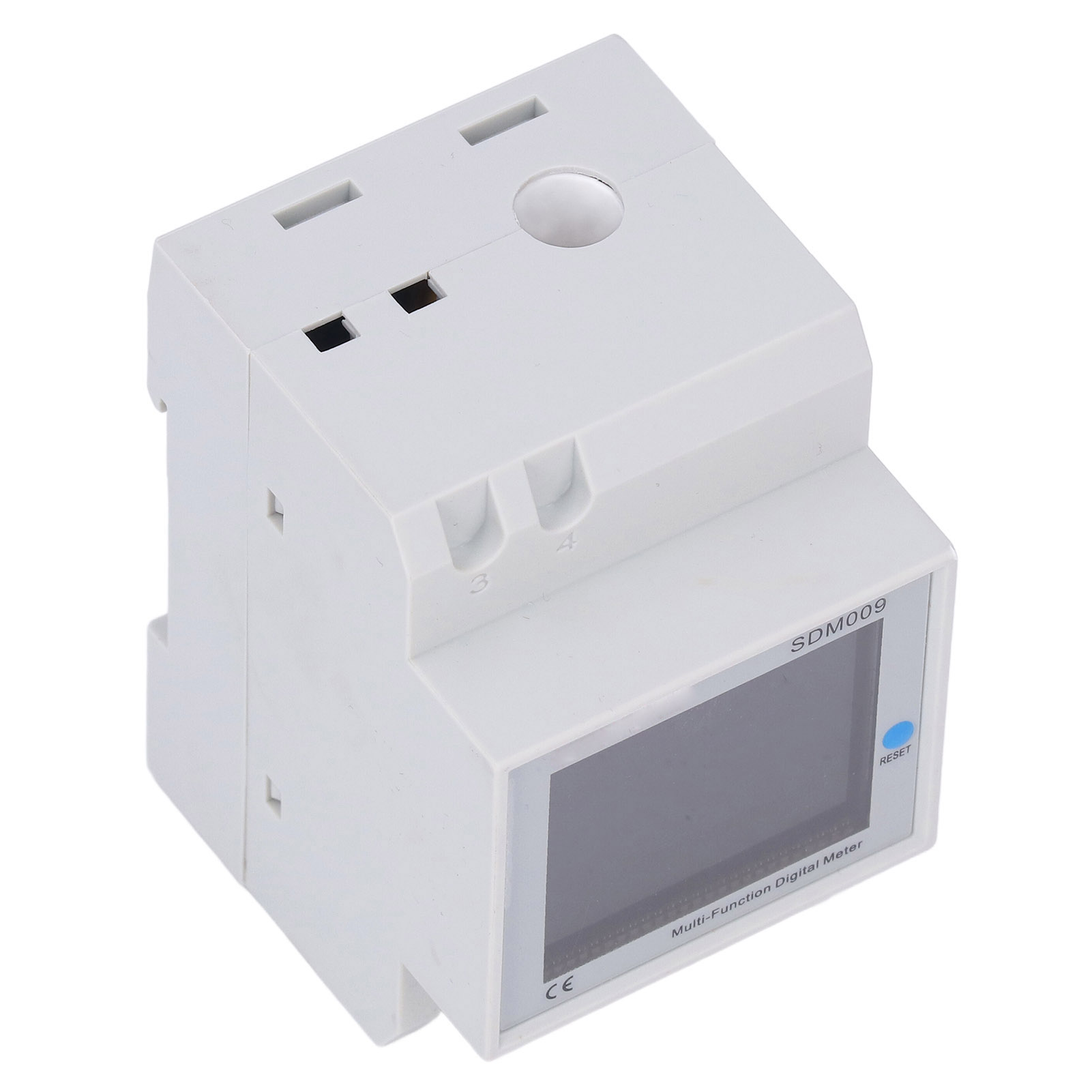 Schienenmontiertes Lcd-digitalmultimeter, Spannungs-, Strom- Und Leistungsprüfer Mit Ac40-300v-transformator