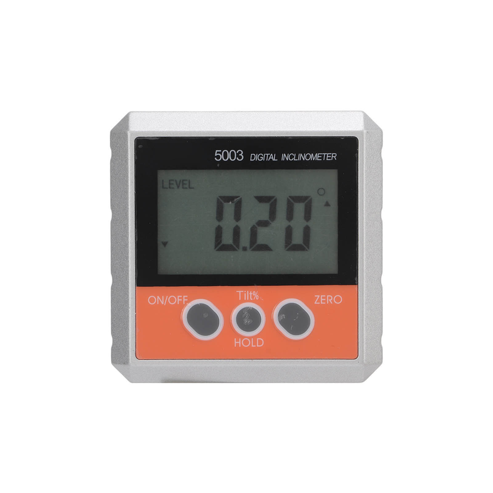 Ruoshui 5003 Magnetischer Digitaler Neigungsmesser, Elektronischer 4x90°-winkelmesser, Wasserdicht (ip54), Wasserwaage