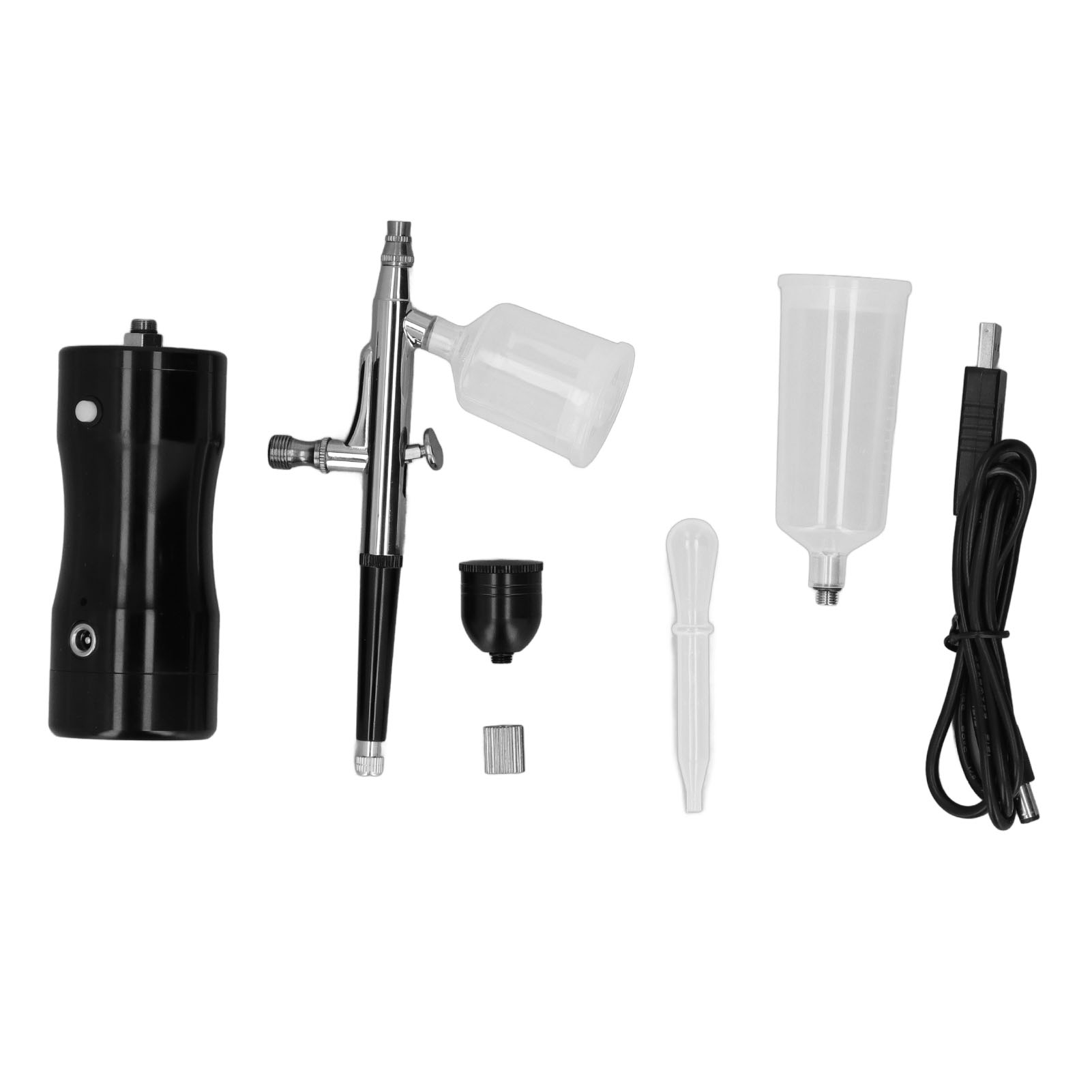 Kabelloses, Tragbares Und Per Usb Wiederaufladbares Airbrush-set Für Airbrush-malerei, Ideal Zum Tätowieren, Modellbau Und Tortendekoration.