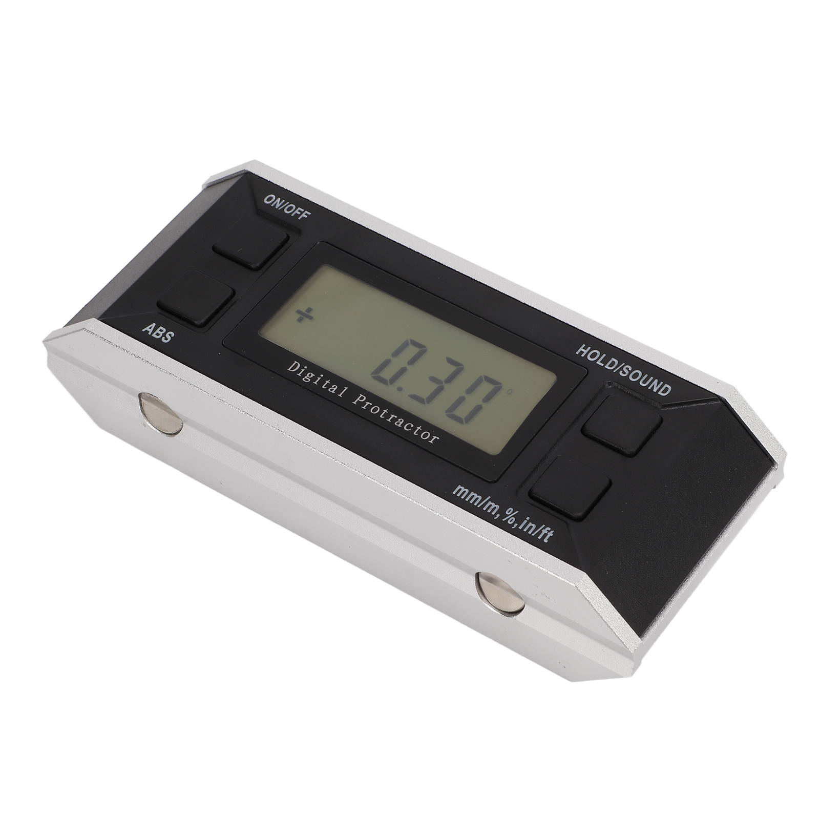 4x90°-digitalwinkelmesser Mit Lcd-bildschirm, Elektronischem Neigungsmesser, Wasserwaage, Winkelmessgerät, Magnetisch, Ohne Hintergrundbeleuchtung