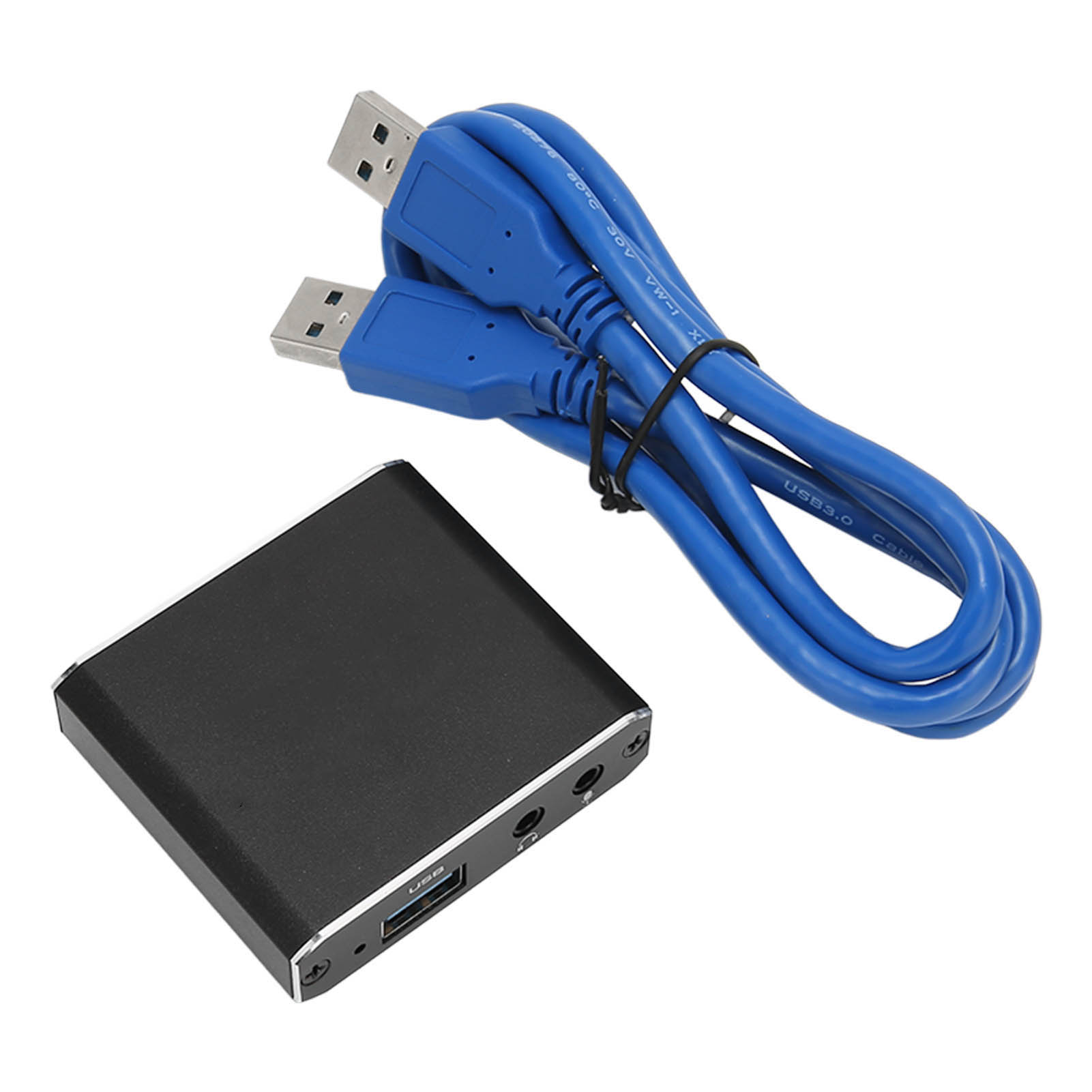Usb 2.0 Hd Multimedia-videoaufnahmekarte, Treiberlos, 4k 30 Hz, 1080p 60 Fps, Loop-videoaufnahme.