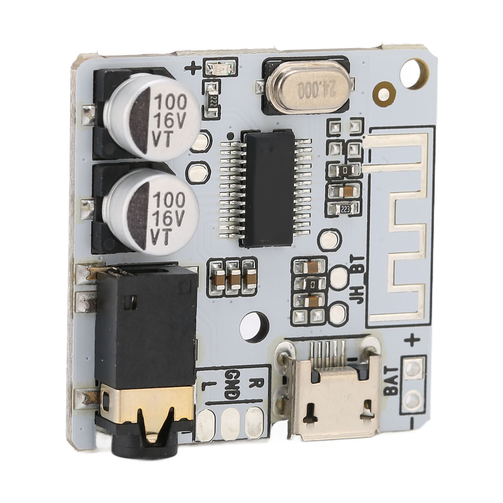 Verlustfreies Stereo-bluetooth-audioempfängermodul, Diy-autolautsprecherverstärker Mit Led-anzeige 3,7–5 V