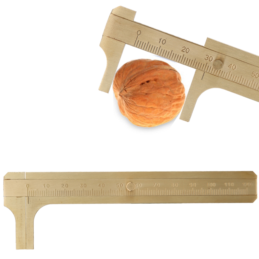 Messschieber Aus Messing Für Walnussarmbänder, Schmuckmess- Und Prüfwerkzeug, 12 Cm