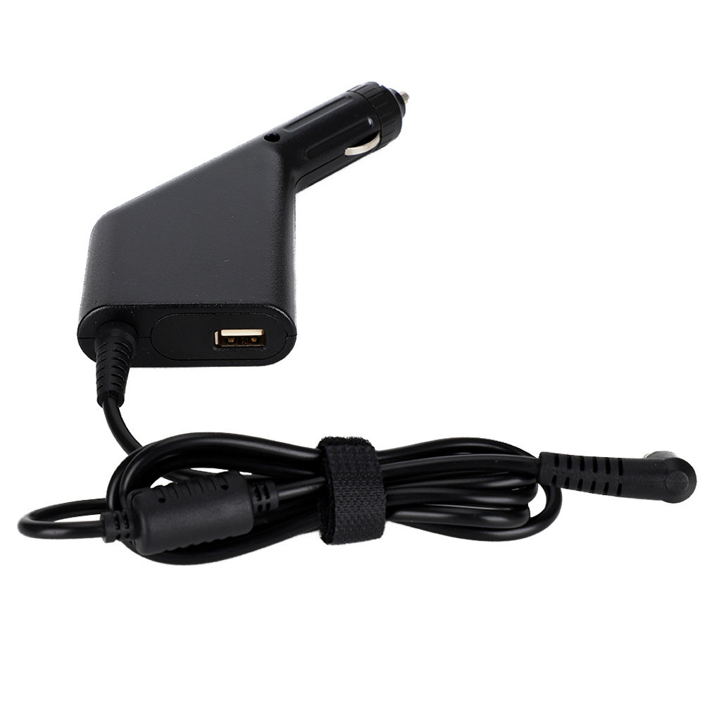 90-w-multifunktions-autoladegerät Mit Usb-anschluss Und 10 Adaptern, Kompatibel Mit Dell