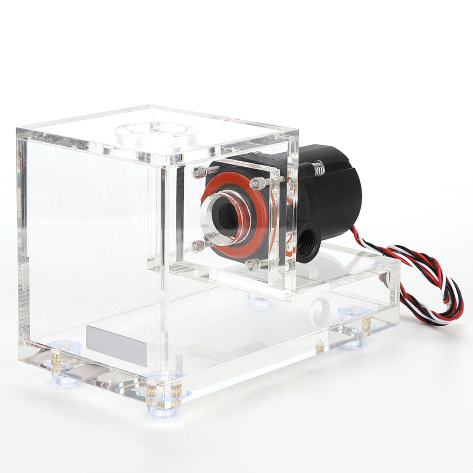 Integrierter 600-ml-wasserkühlbehälter Aus Transparentem Acryl Mit Integrierter Wasserpumpe, Durchflussrate 600 L/h.