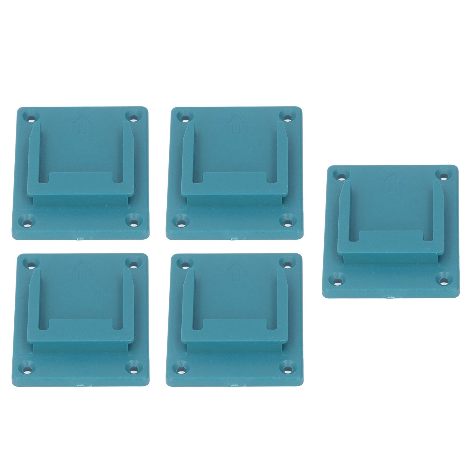 Bosch Werkzeugaufbewahrungsständer (5-teilig) - Dockmontage - Robustes Und Stabiles Abs - Kompatibel Mit 18v Lithium-batterien (blau)