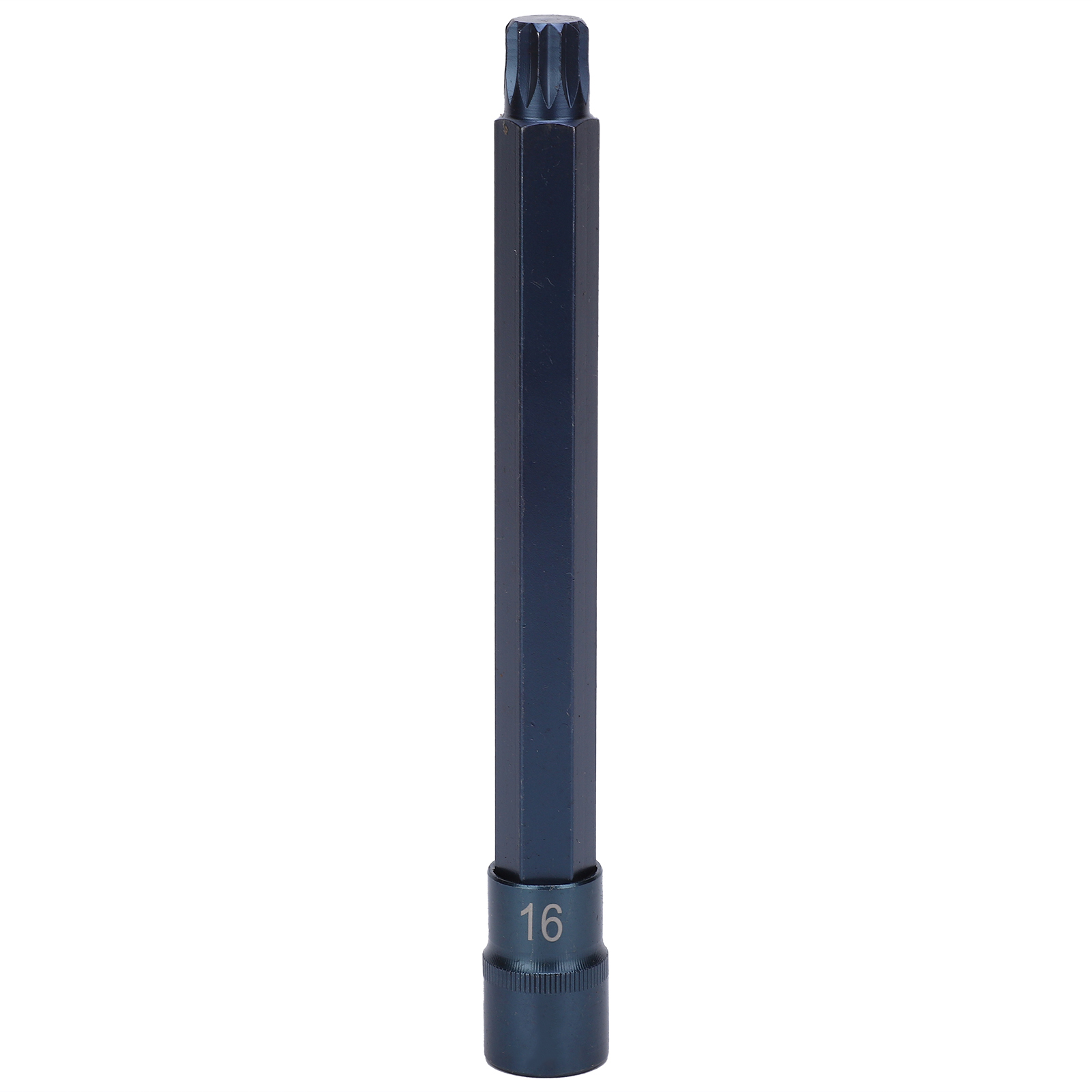 1/2"-antrieb 12-punkt-schraubendreher-steckschlüsselsatz Aus Brüniertem Legiertem Stahl, Schnellschlüssel 1/2x200xm16