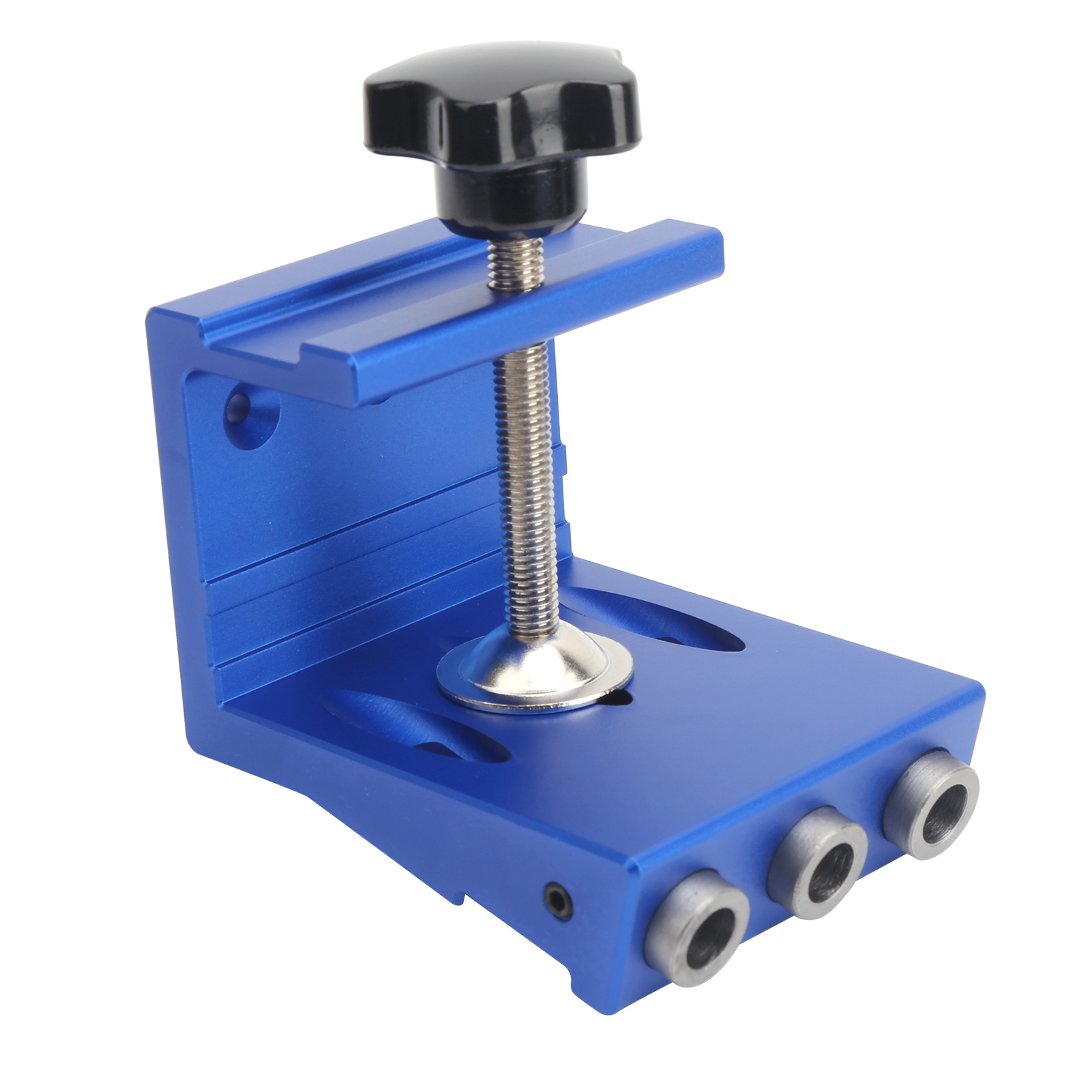Bohrschablone Aus Aluminiumlegierung Für Die Holzbearbeitung, Industriebedarf, Stärke 10 Bis 35 Mm, Blau