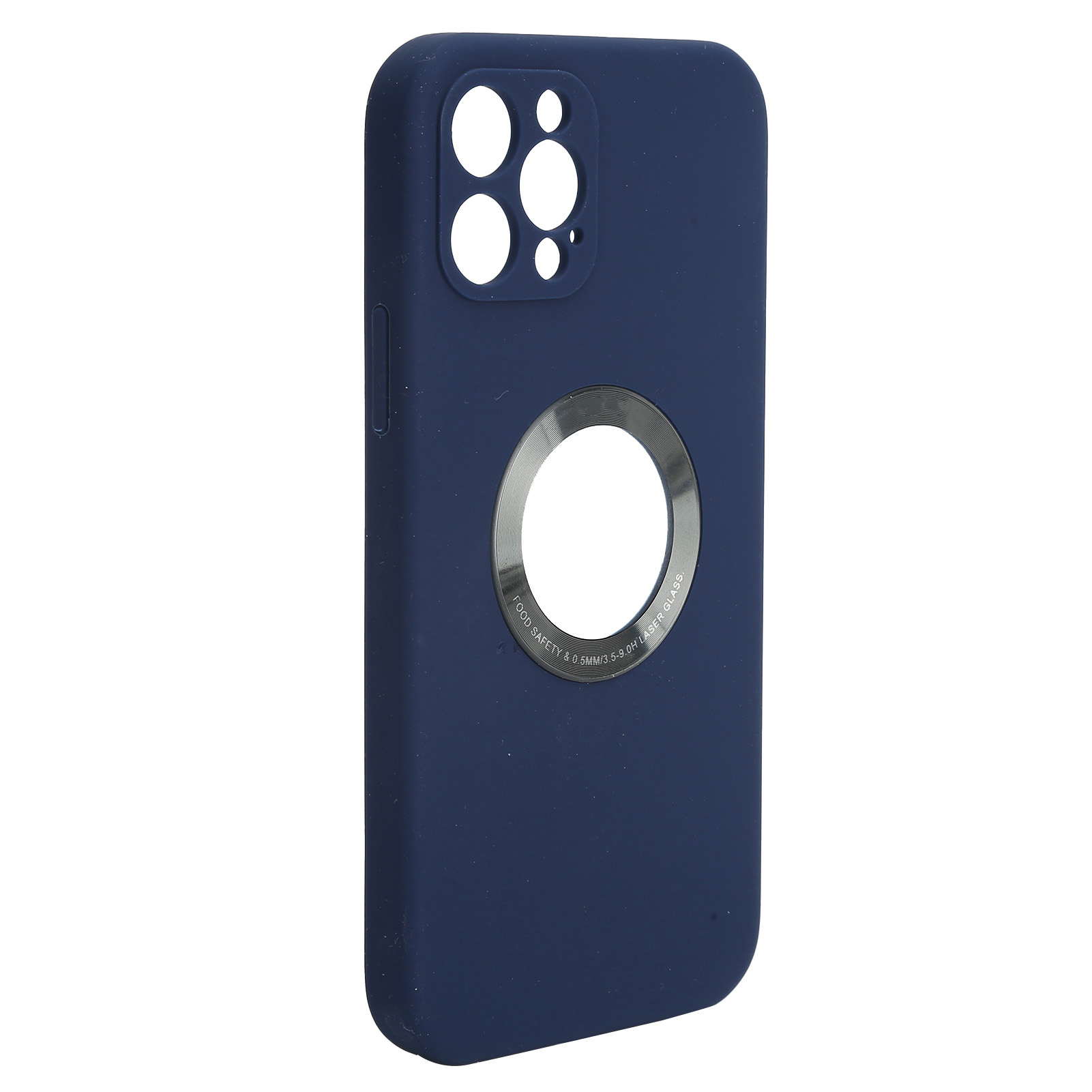 Vollständiger Schutz Durch Flüssiges Silikon Für Iphone 12/12 Pro, Wasserdicht, Blau
