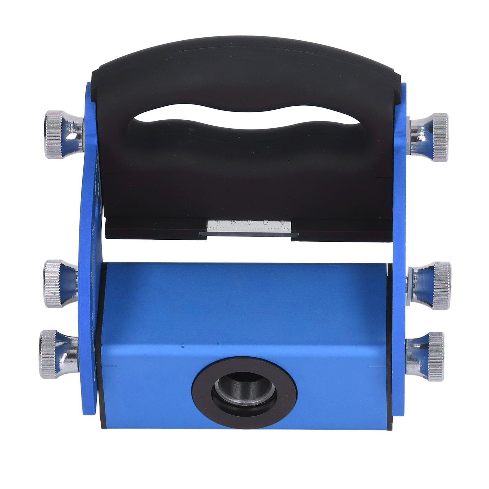Positionierungshilfe Für Schräge Bohrungen Aus Aluminiumlegierung, Einstellbar Von 0 Bis 90°, Mit Transparenter Skala (blau).