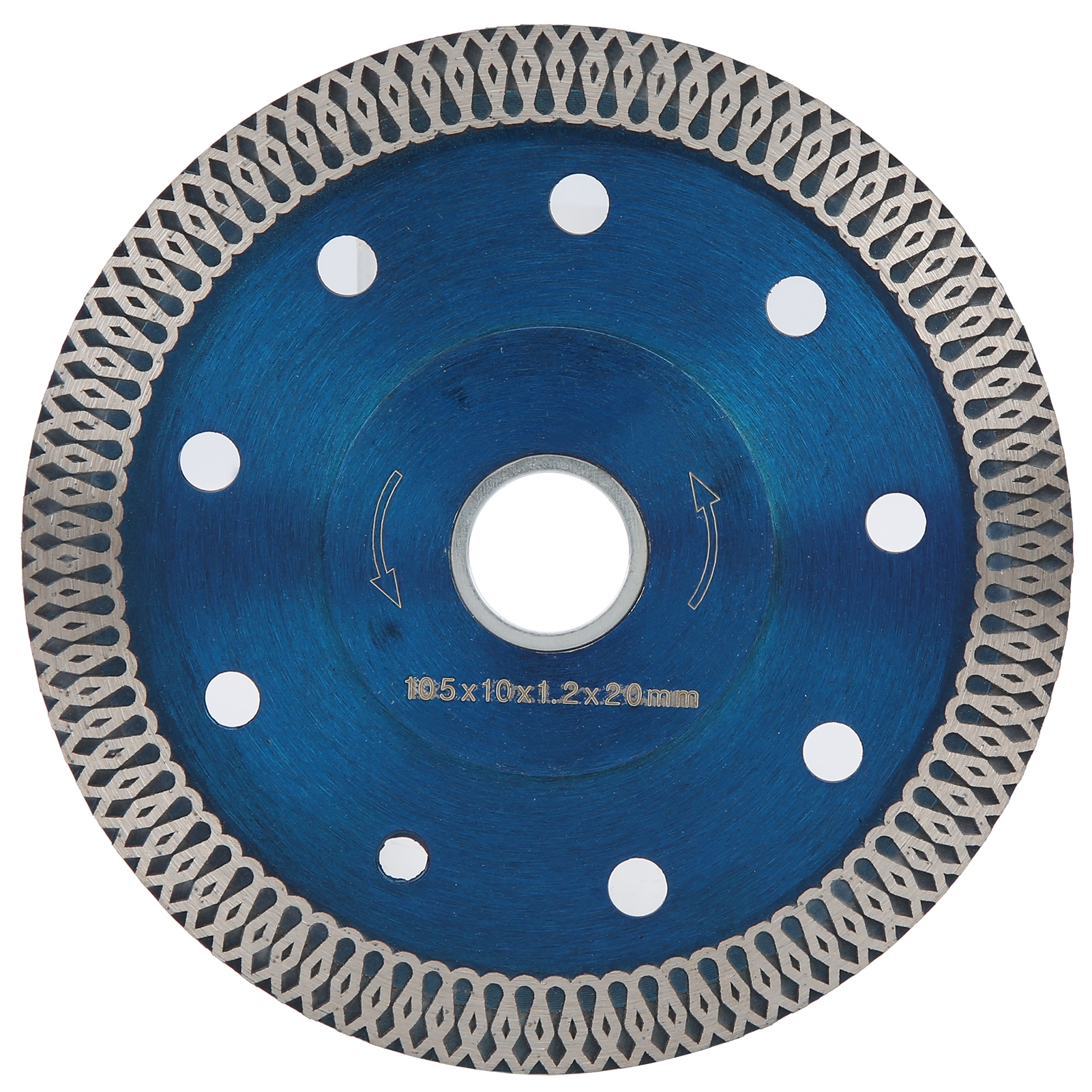 Diamanttrennscheibe 105 X 20 X 1,2 Mm Für Winkelschleifer