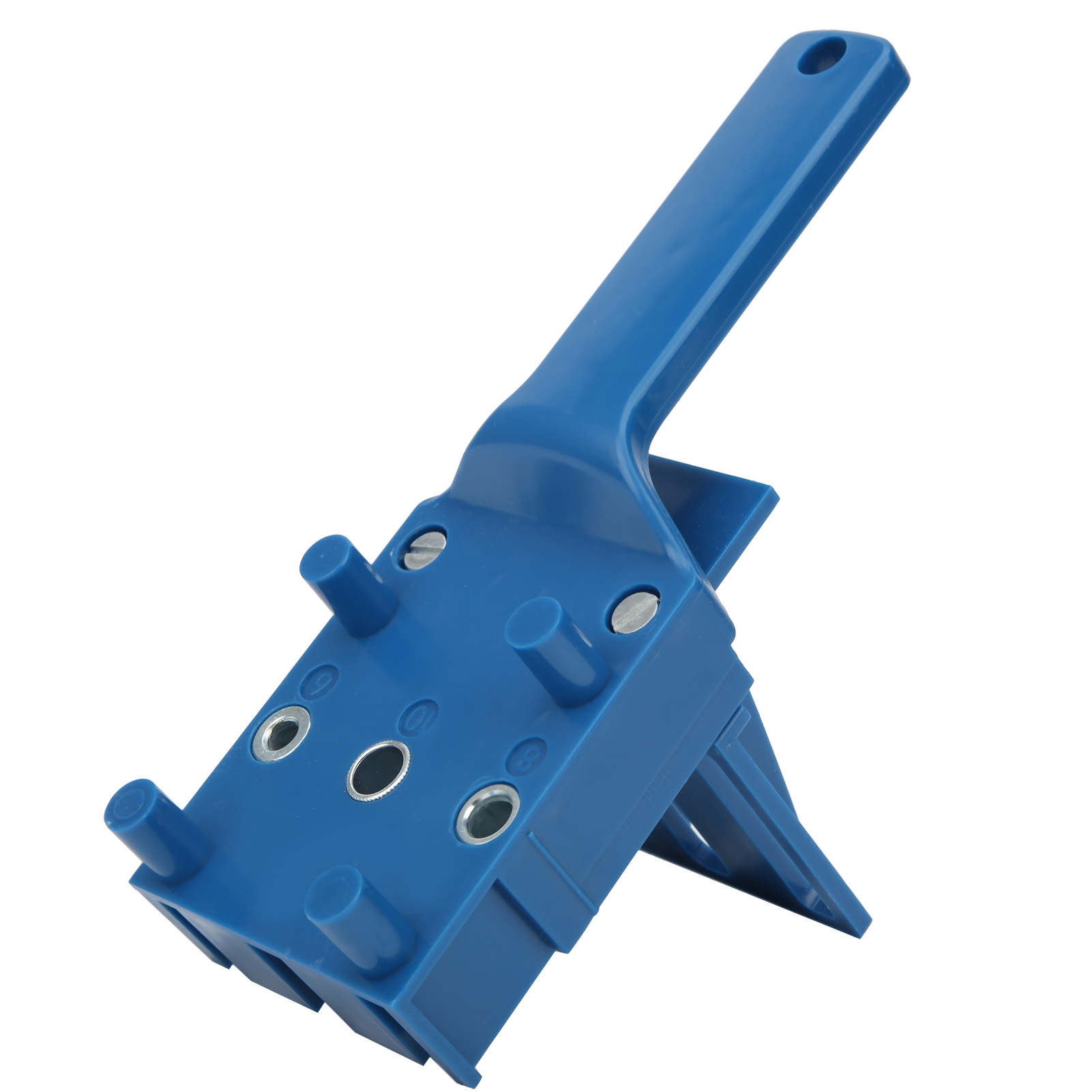 Gerader Holzbohrer, Dübelbohrhilfe, Handwerkzeuge, Blau