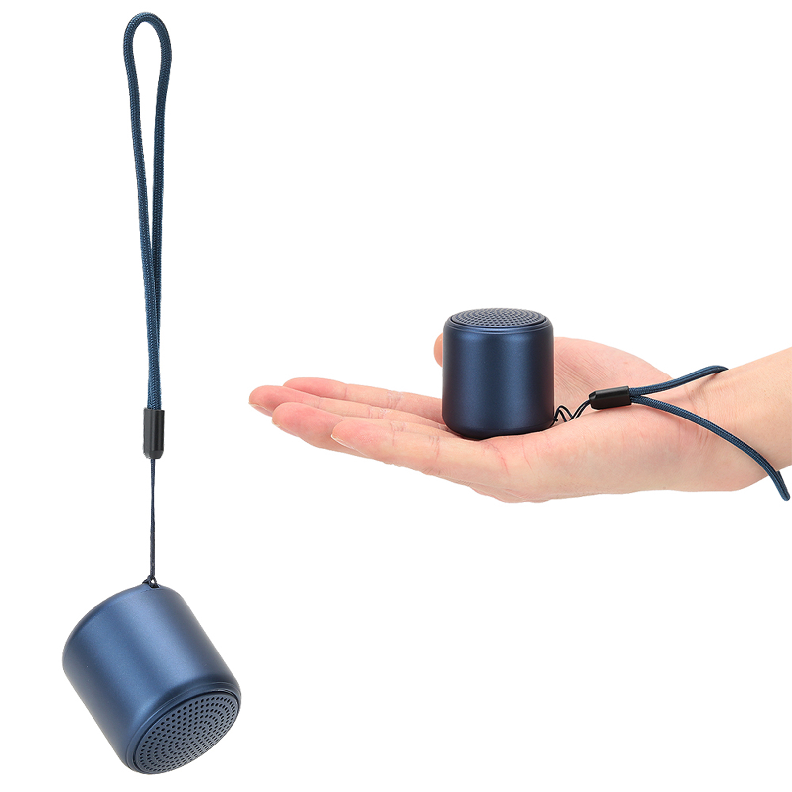 Mini-tragbarer Kabelloser Tws-lautsprecher, Lautsprechertasche, Bluetooth Version 5.0, Blau