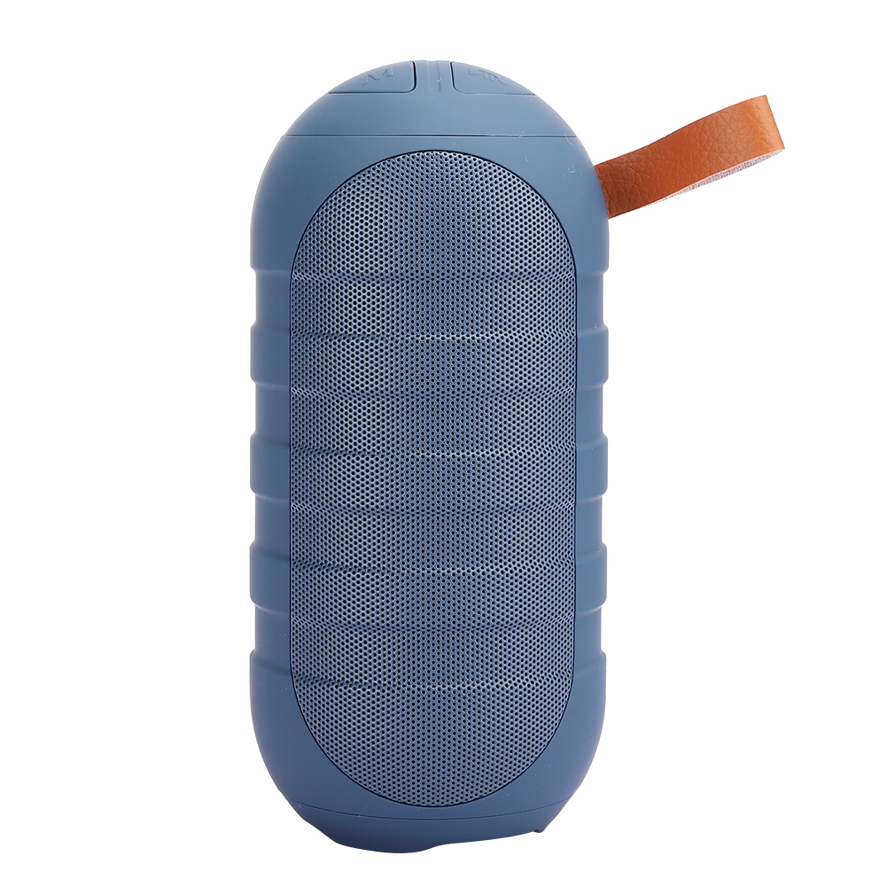 Mini-tragbarer, Wasserdichter Outdoor-lautsprecher Mit Subwoofer Und Drahtloser Bluetooth-verbindung (blau)