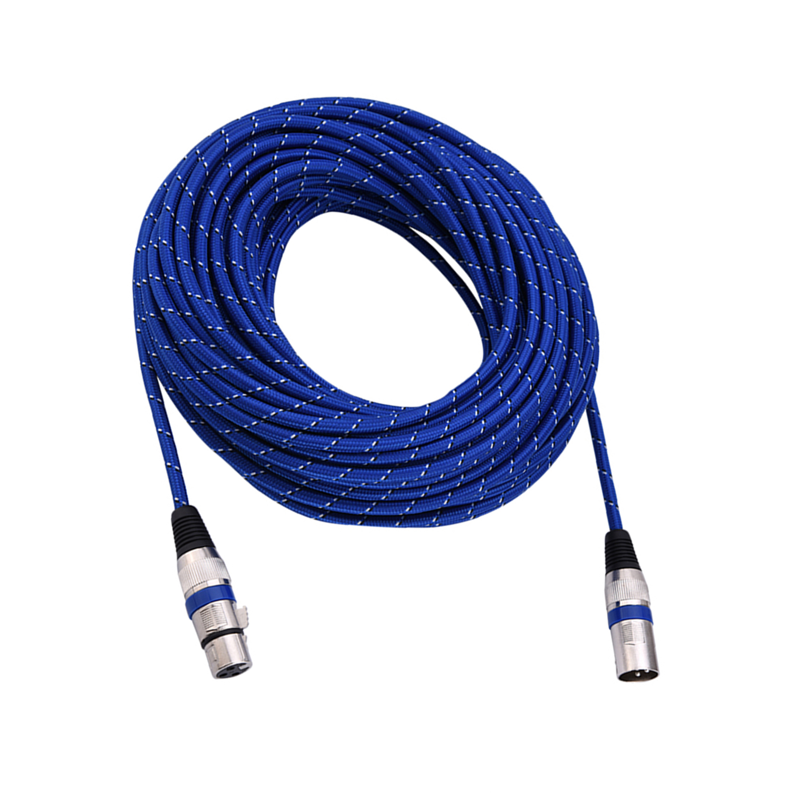 20 Meter Langes Xlr-stecker-auf-3-poliges-symmetrisches-buchsen-mikrofon-audiokabel