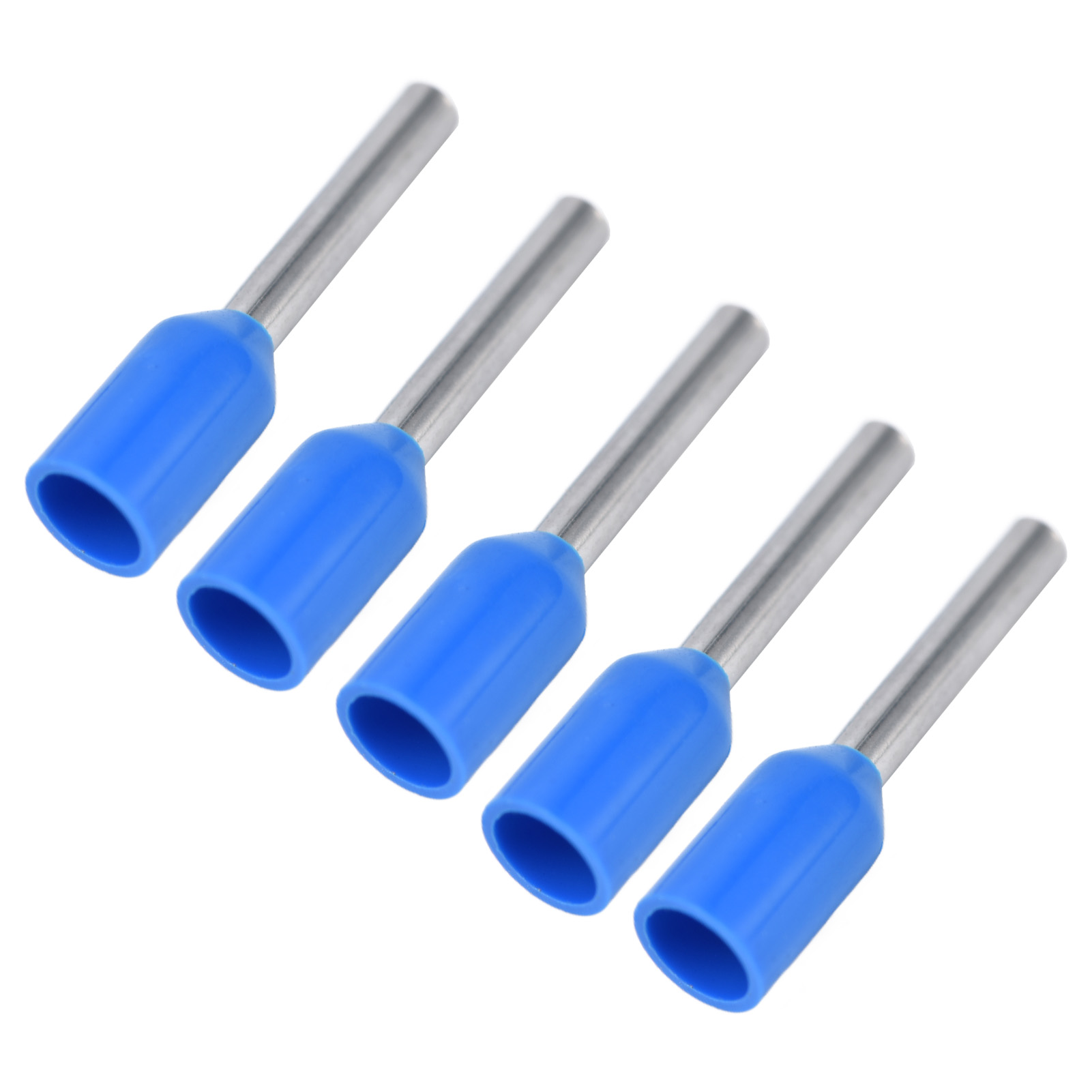 Set Mit 1000 Isolierten Crimp-anschlüssen Für Elektrische Kabel, Querschnitt 20 Awg, Blaue Farbe (e7508).