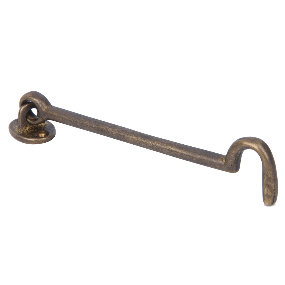Fensterriegel Im Chinesischen Stil, Sicherheitshaken Aus Antikem Messing, Windfeste Halterung, Bronze