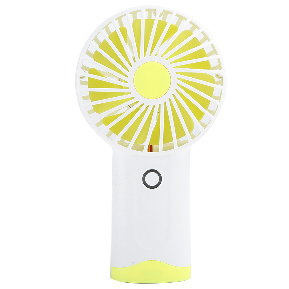 Mini-tragventilator Für Den Sommer, Ideal Zum Kühlen Der Luft Im Büro, Studentenwohnheim Oder Auf Dem Schreibtisch (gelb)
