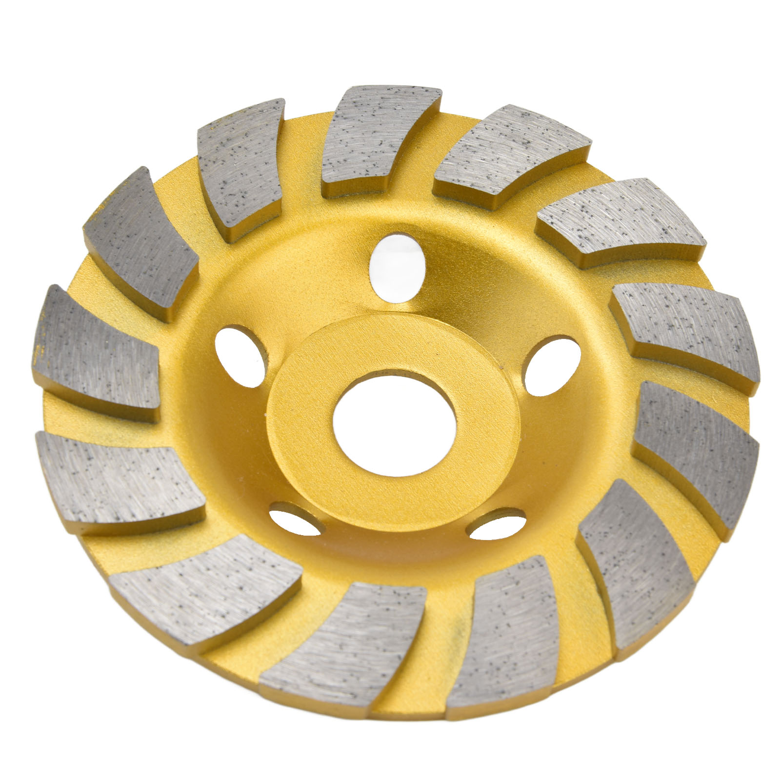 Betonschleifscheibe, Turbo-diamantsegmente, Schnelles Schneiden, Für Steinschleifer, 125 Mm