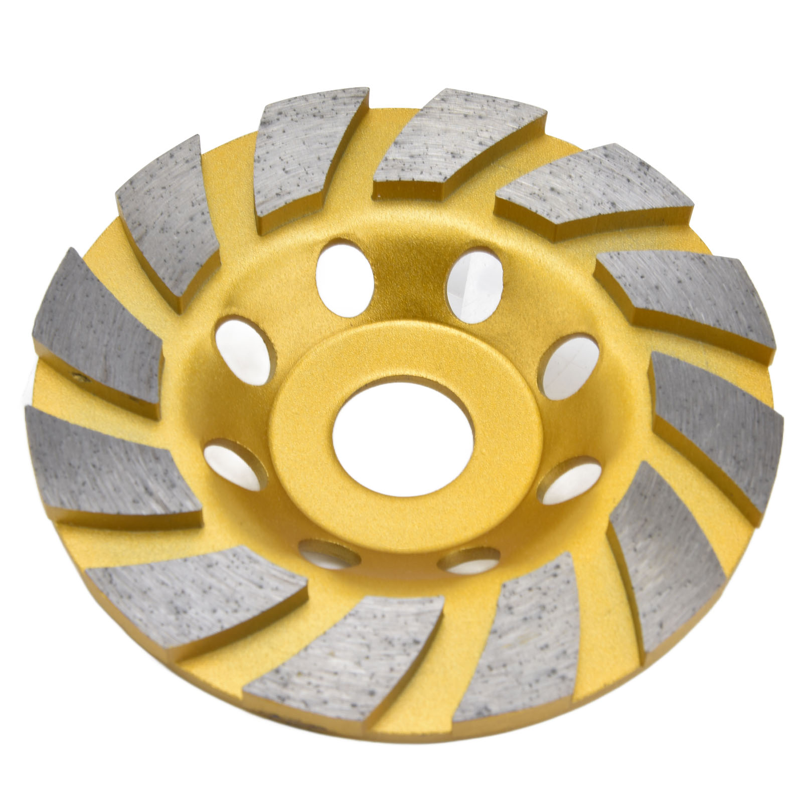 Turbo-diamant-segment-betonschleifscheibe, Schnelles Schneiden, Für Mauerwerksschleifer, 115 Mm