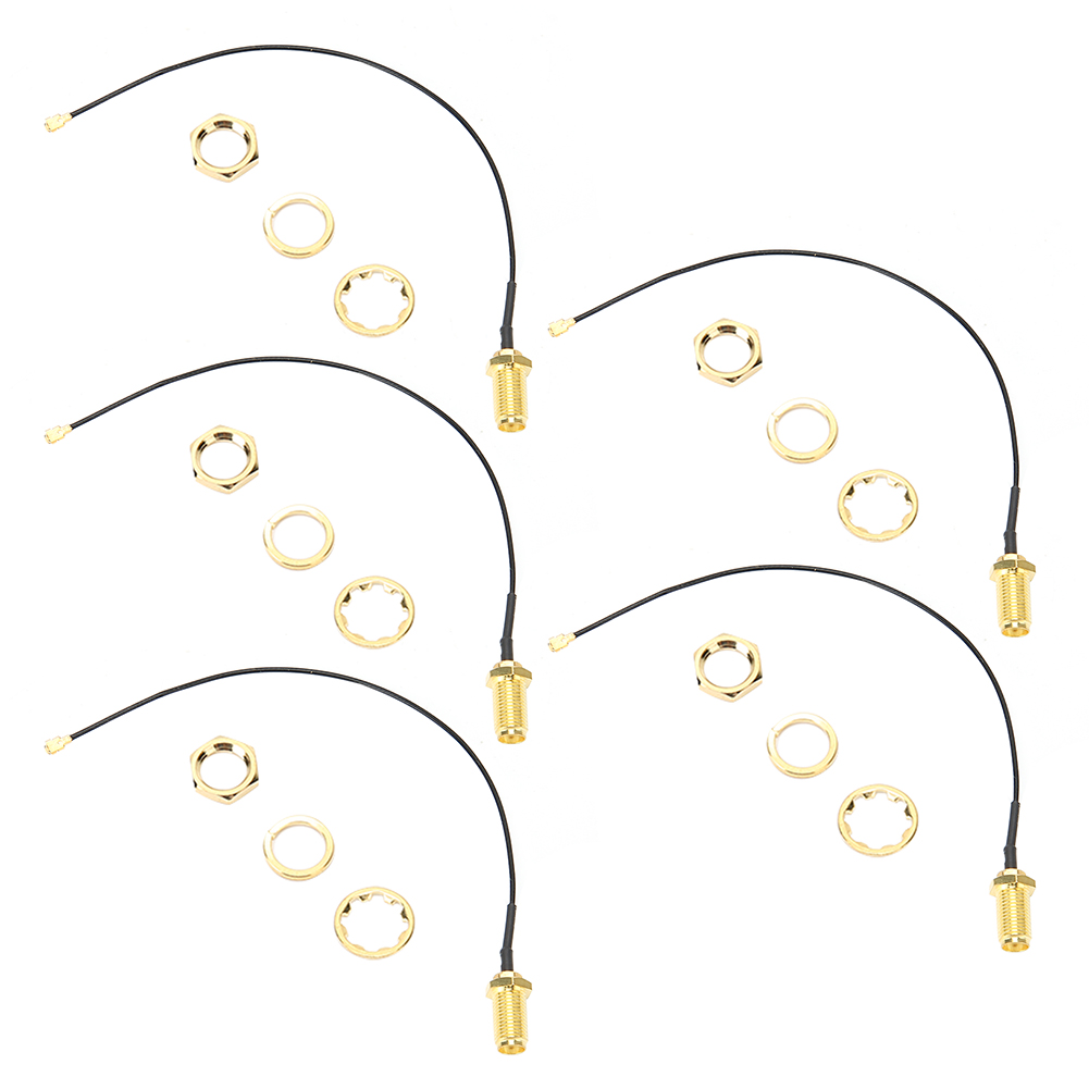 Sma-auf-ufl/u.fl/ipex/ipex-hf-buchsenadapter, Messing-anschlusskabel Für Funkgeräteantenne, 20 Cm