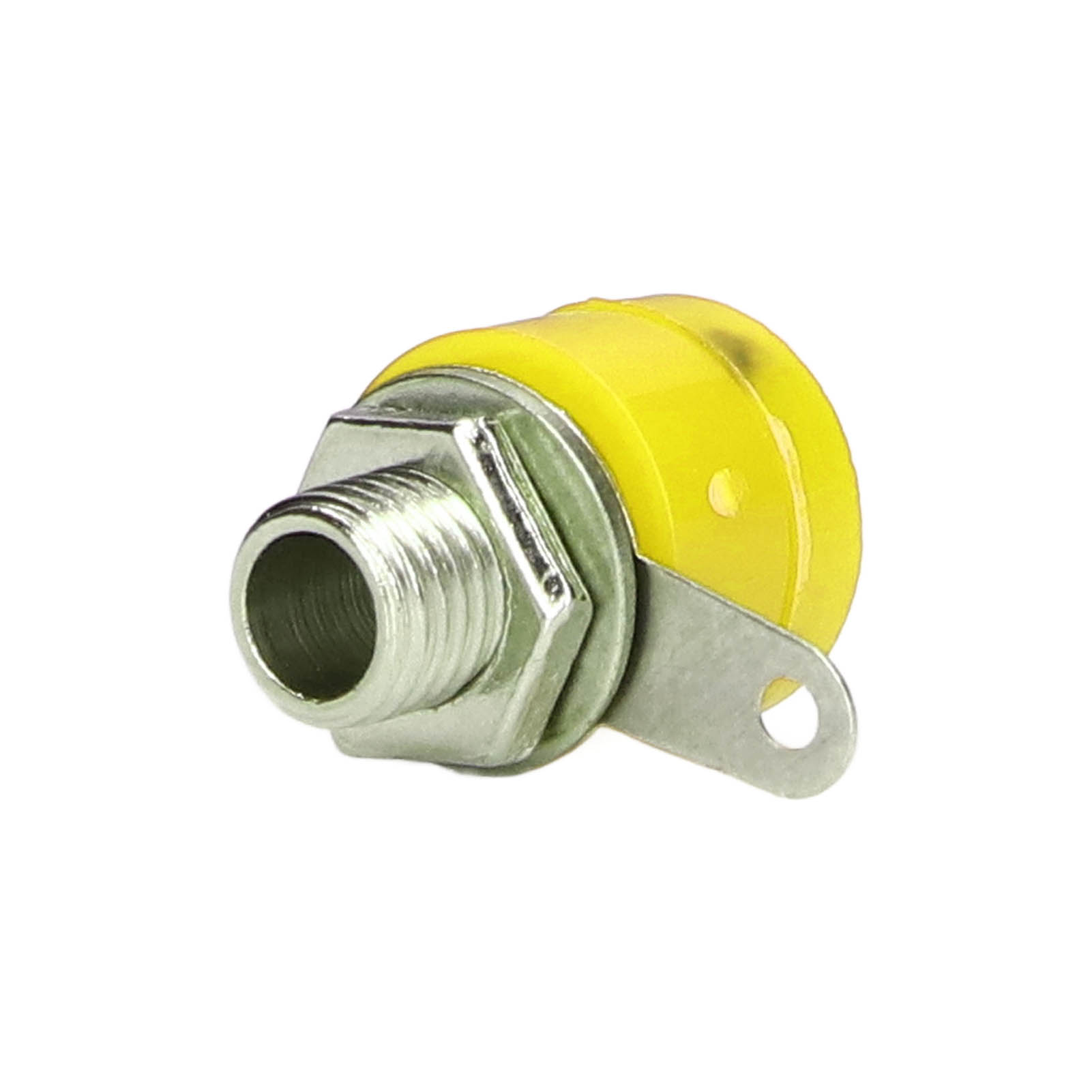 Packung Mit 100 Gelben 4-mm-bananenstecker-kreuzverbindern