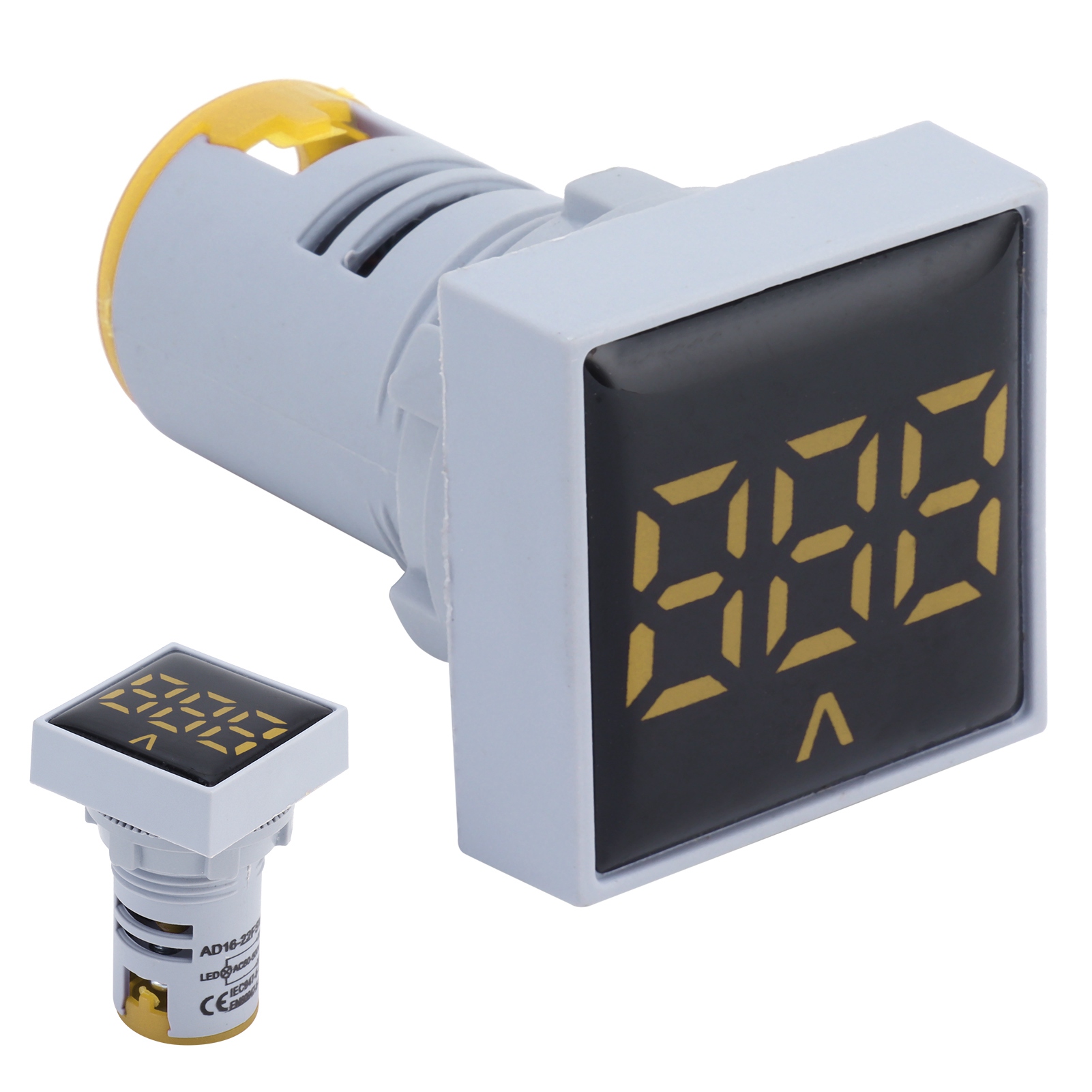 Ad16-22fsv Beleuchtetes Digitales Spannungsanzeigefeld, Voltmeter 60500 V Ac Gelb