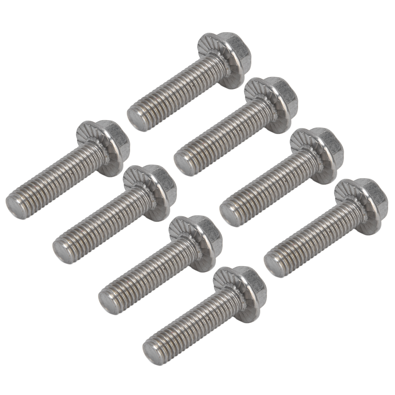 20 M10x1,5 Flanschsechskantschrauben Aus Edelstahl A2-70 Mit Dichtung Din6921m10x35