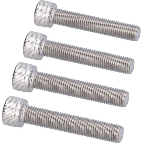 Innensechskantschraube Aus Edelstahl A2, 1,25 Mm Feingewinde, M10x55