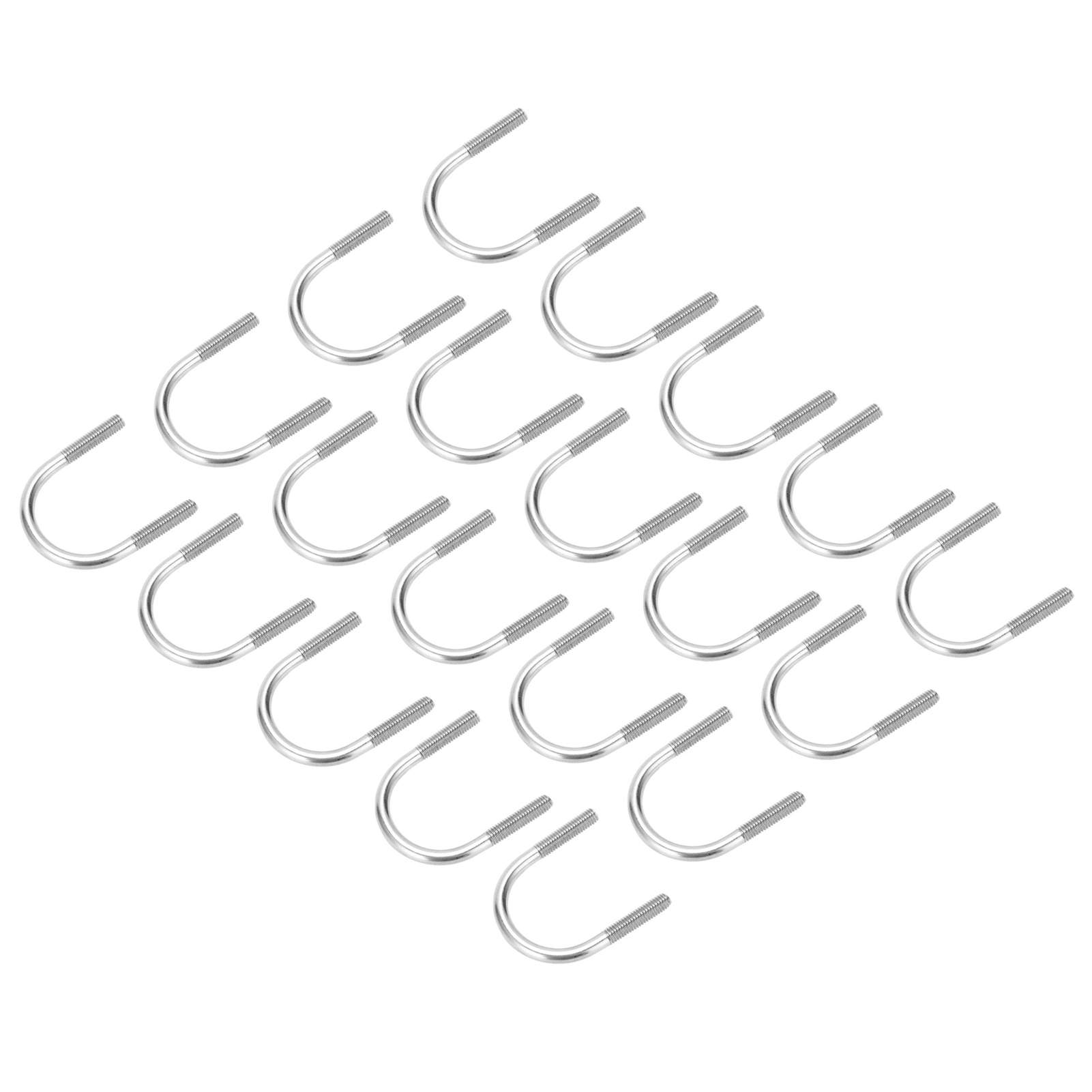 Satz Mit 20 M6x33 U-förmigen Schrauben Aus Edelstahl 304 Für Maschinenteile Und Beschläge