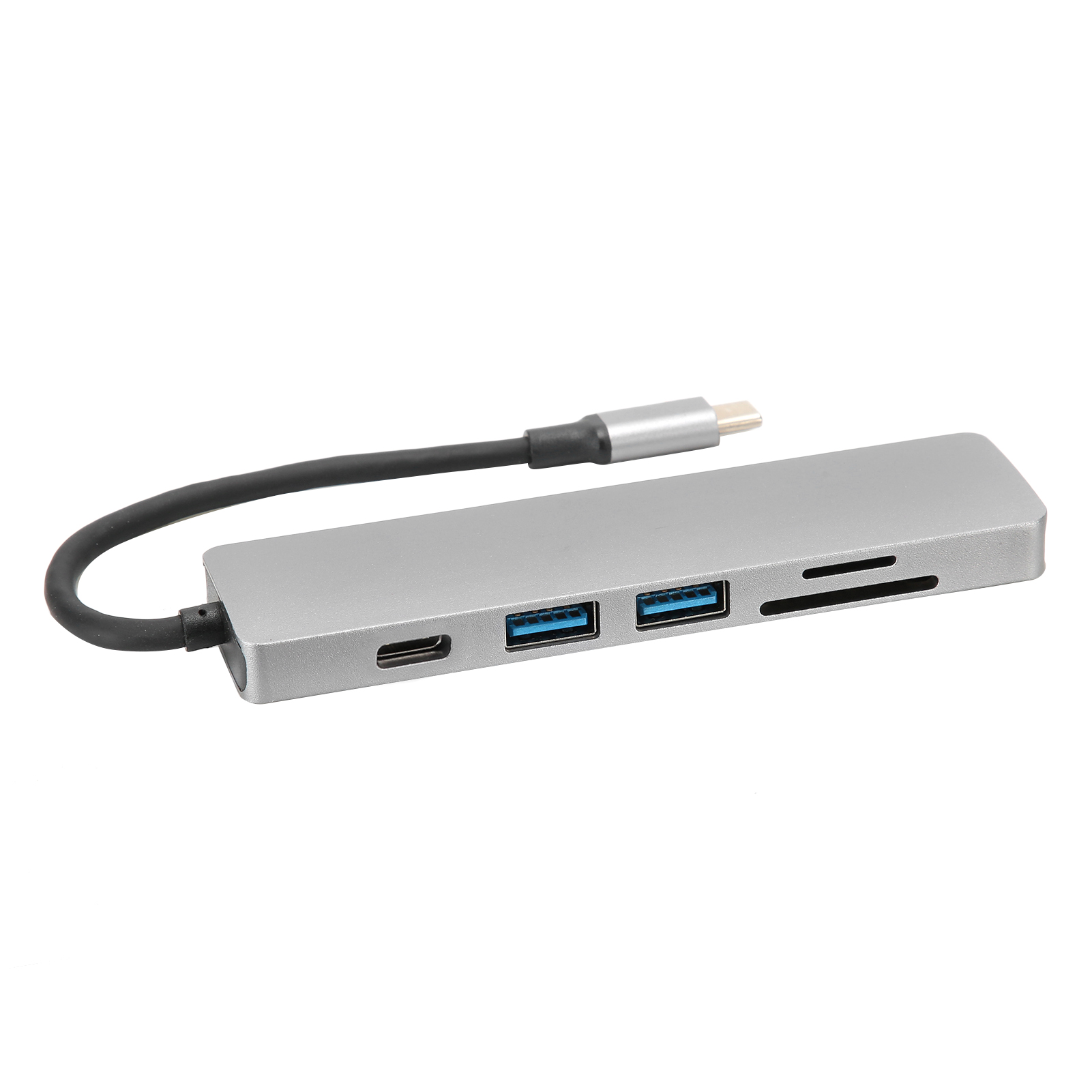 6-in-1 Multifunktionale Dockingstation Mit Usb-c-auf-usb-3.0/sd/tf/pd-adapter