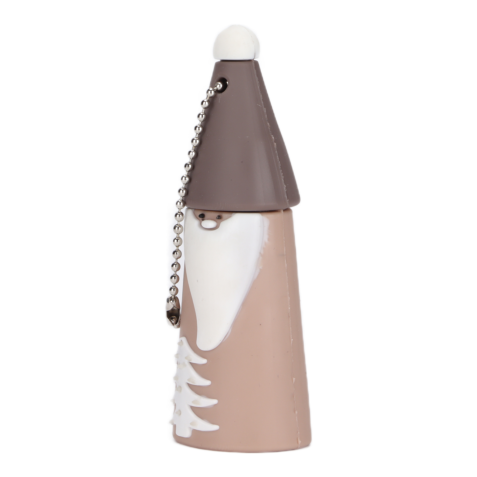 Usb 2.0 U-disk-stick, Langlebig, Robust Und Kompatibel, Weihnachtsmann-design, Grau, 64 Gb